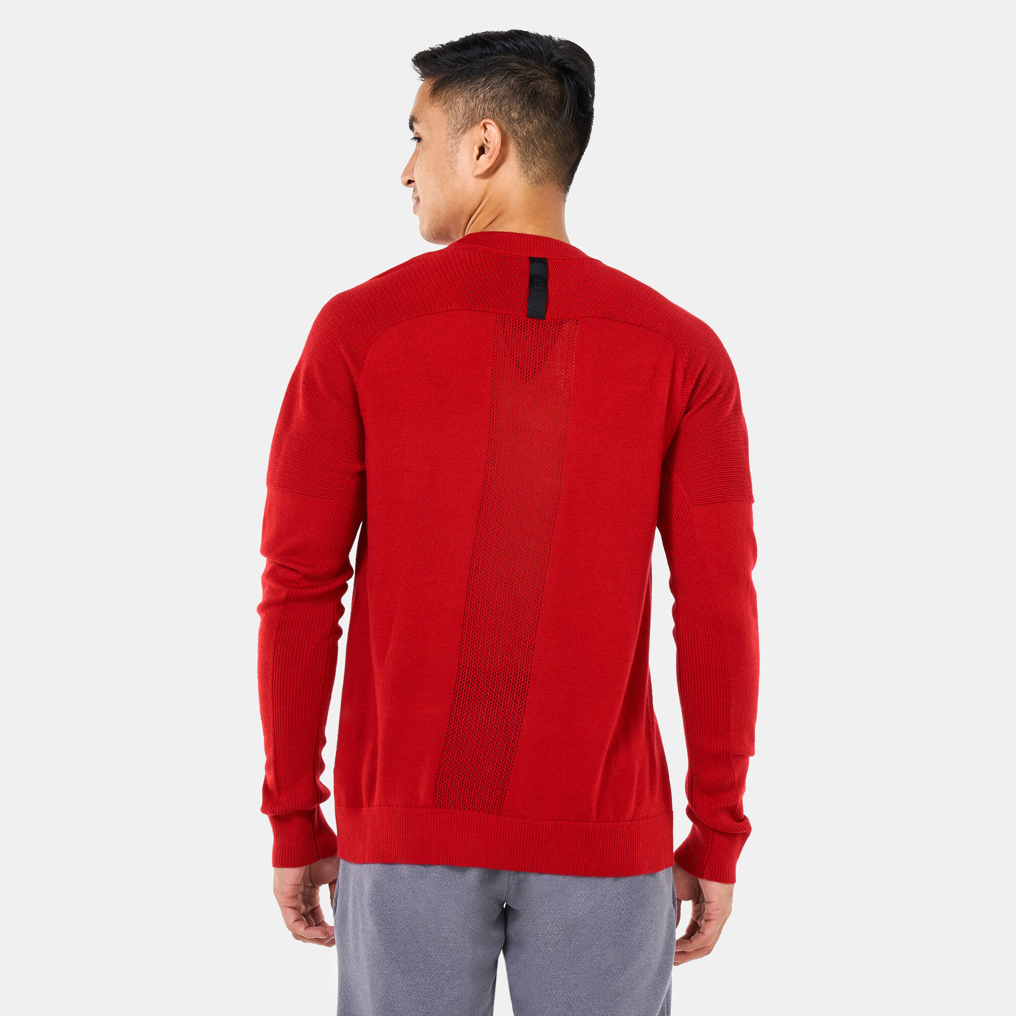 Men s Golf Tiger Woods Knit Golf Sweatshirt