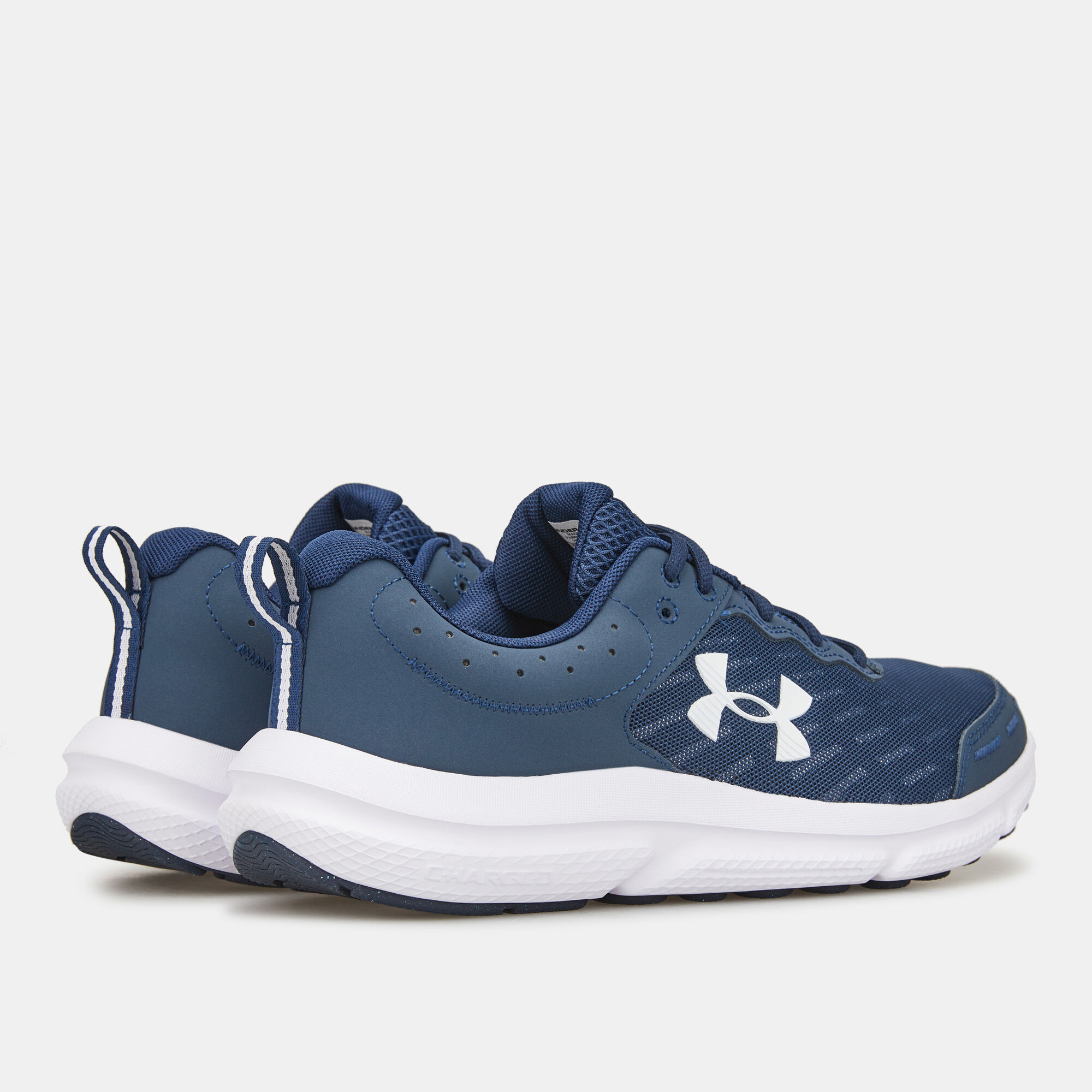 Under armour cheap blue tennis shoes