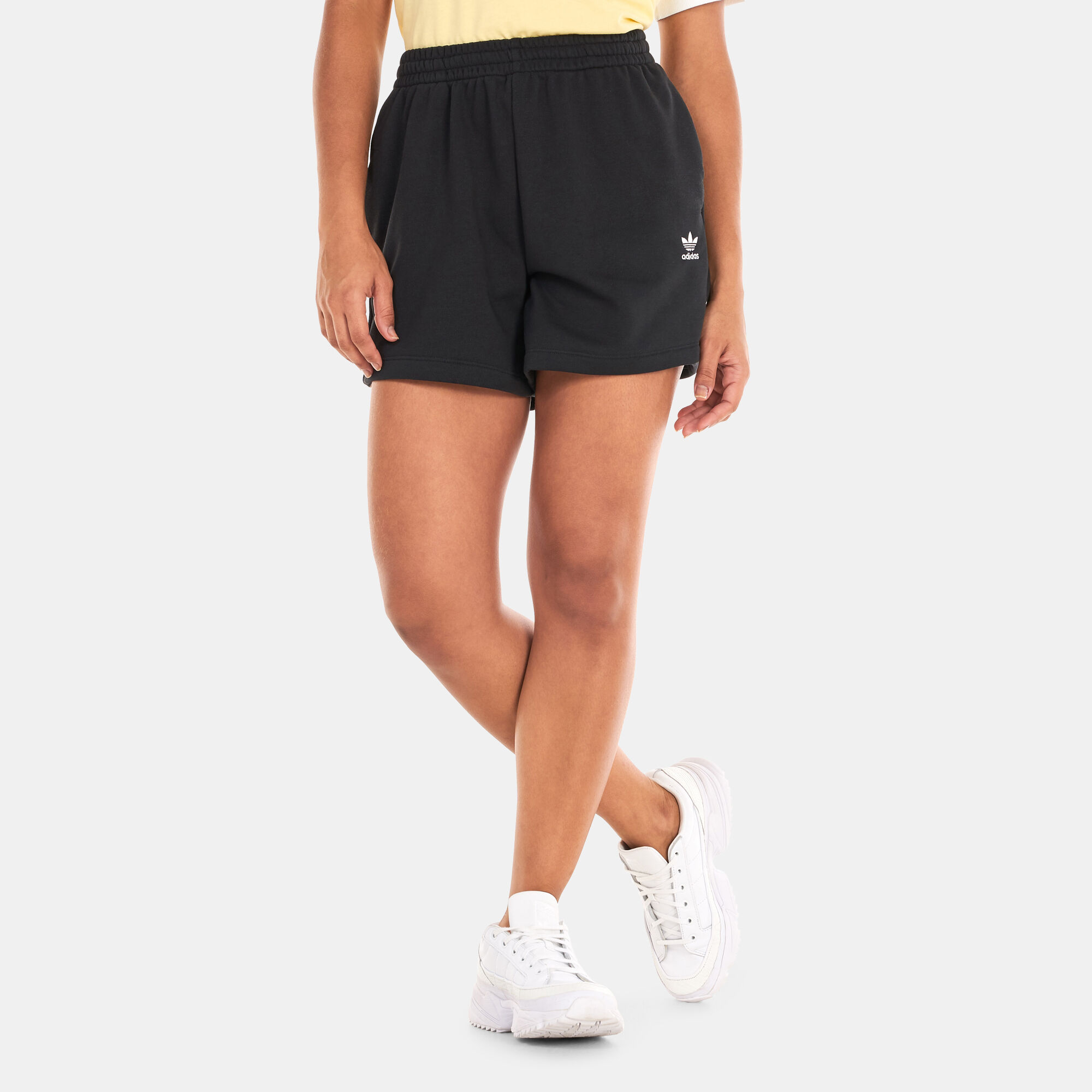 Women s Adicolor Essentials French Terry Shorts Black adidas Originals in Kuwait SSS