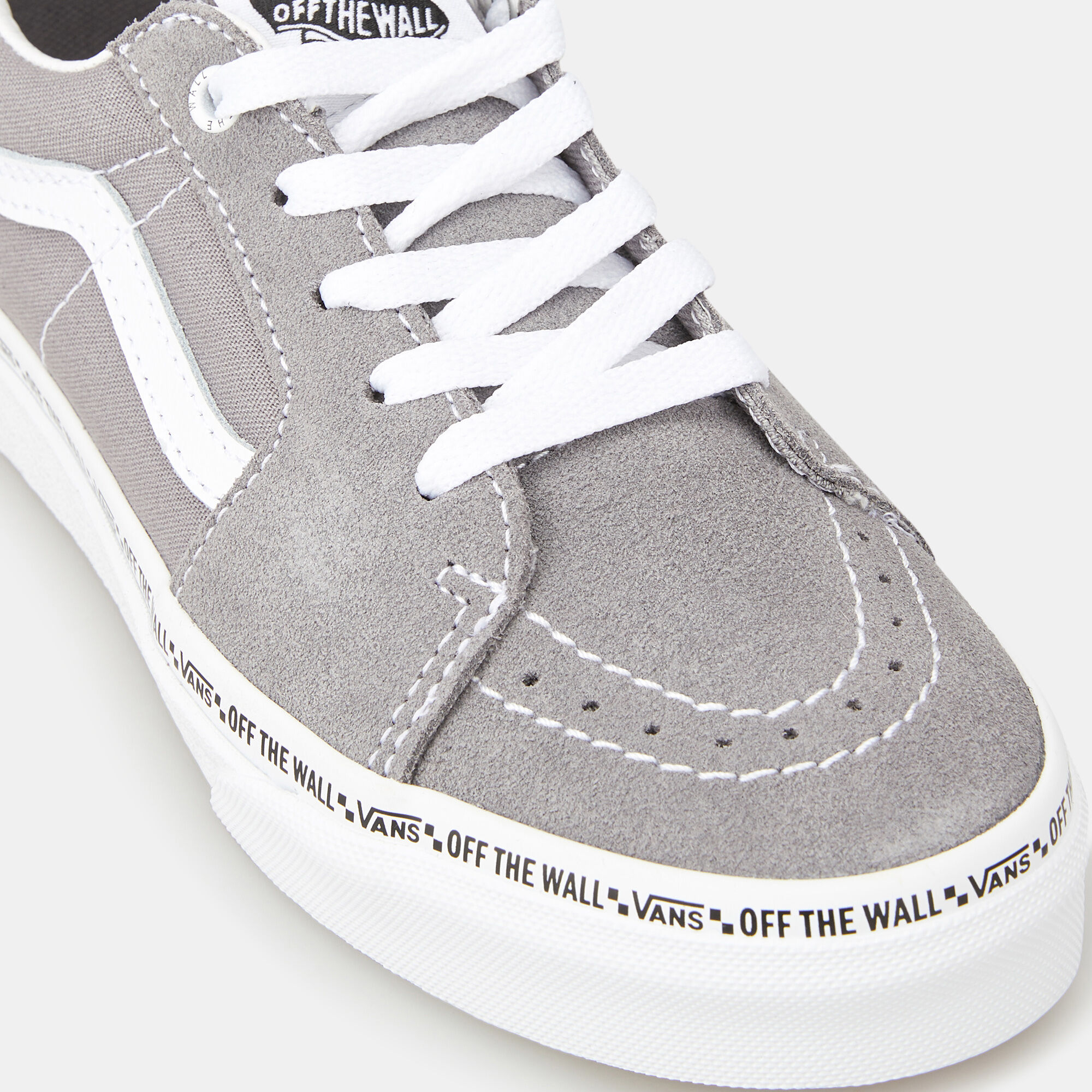 Kids SK8 Low Shoe Older Kids Grey Vans in Kuwait SSS