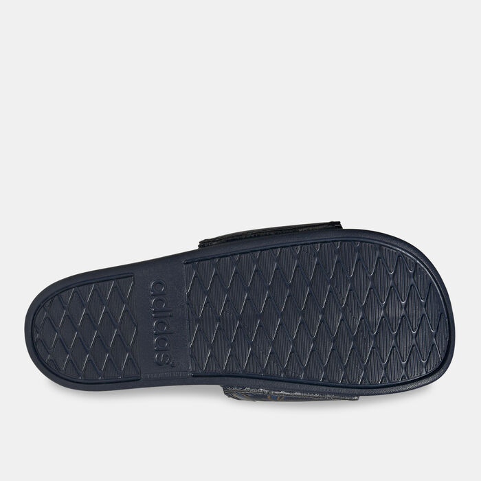 adidas Women's Adilette Comfort Slides Blue image number 3
