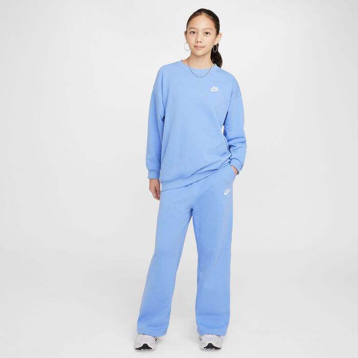 Nike Kids' Sportswear Club Fleece Sweatshirt Blue image number 2