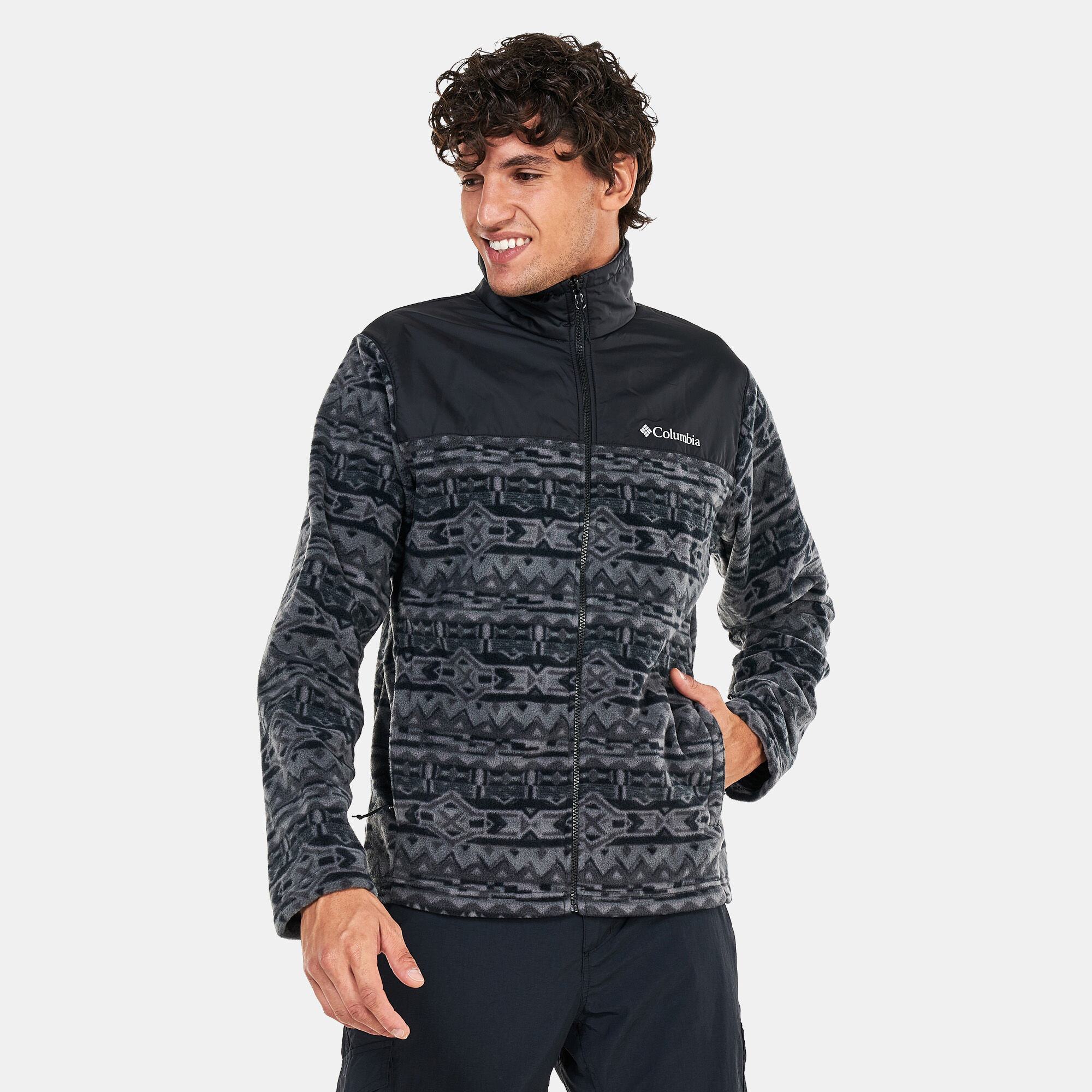 Men s Bugaboo II Fleece Interchange Jacket Black Columbia in Kuwait SSS