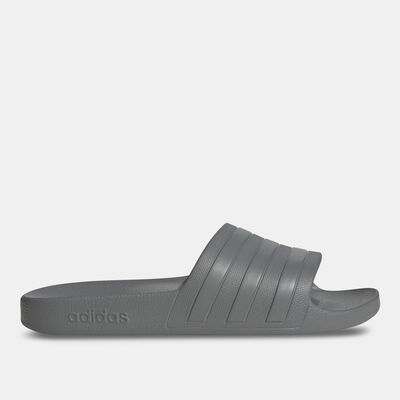 adidas Women's Adilette Aqua Slides Grey