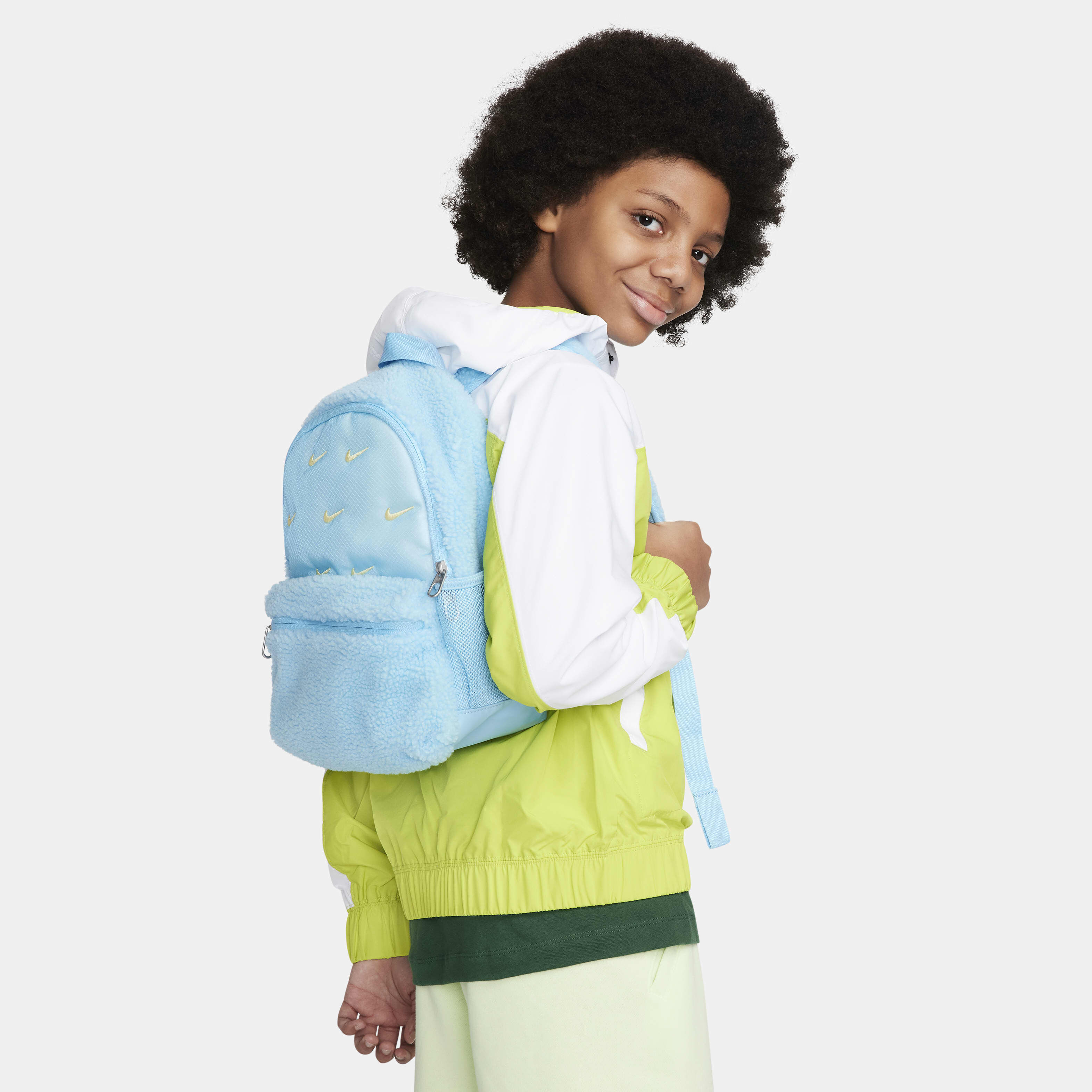 Kids Brasilia JDI Mini Backpack Blue Nike in Kuwait SSS