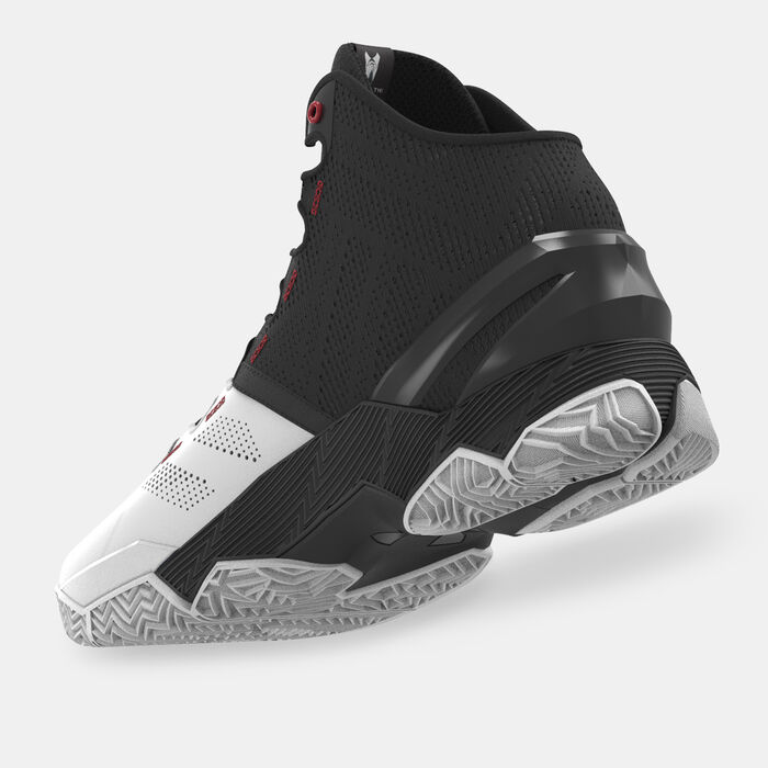 Under Armour Curry 2 Basketball Shoes White image number 2