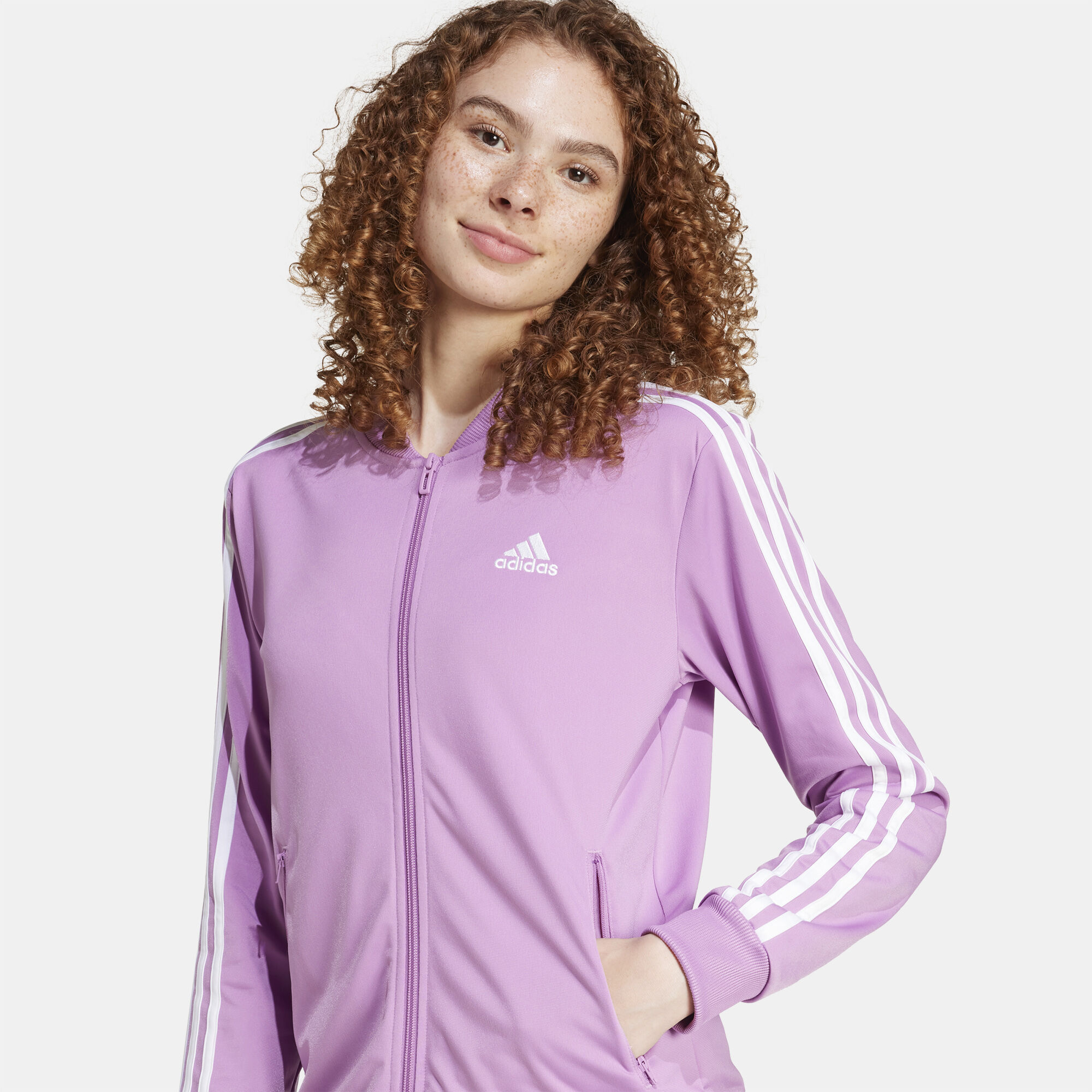 Women s Essentials 3 Stripes Tracksuit