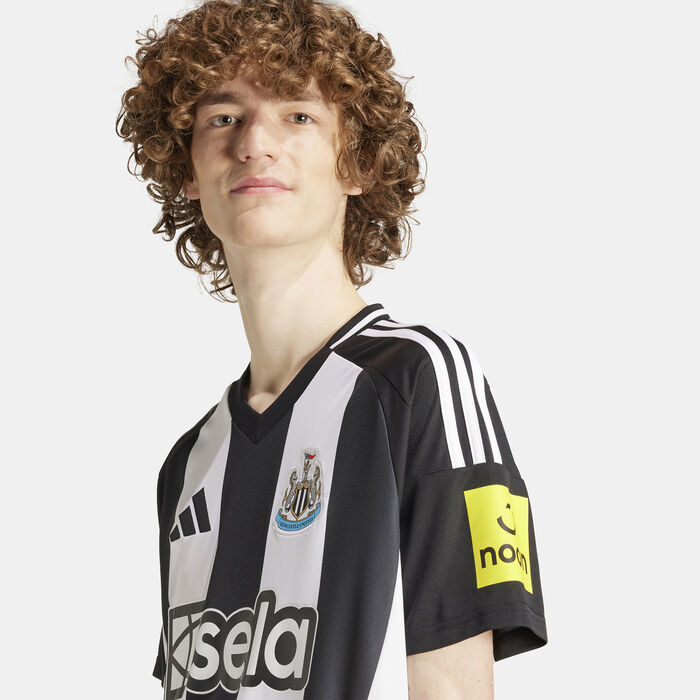 adidas Men's Newcastle United FC 24/25 Replica Home Football Jersey Black image number 3