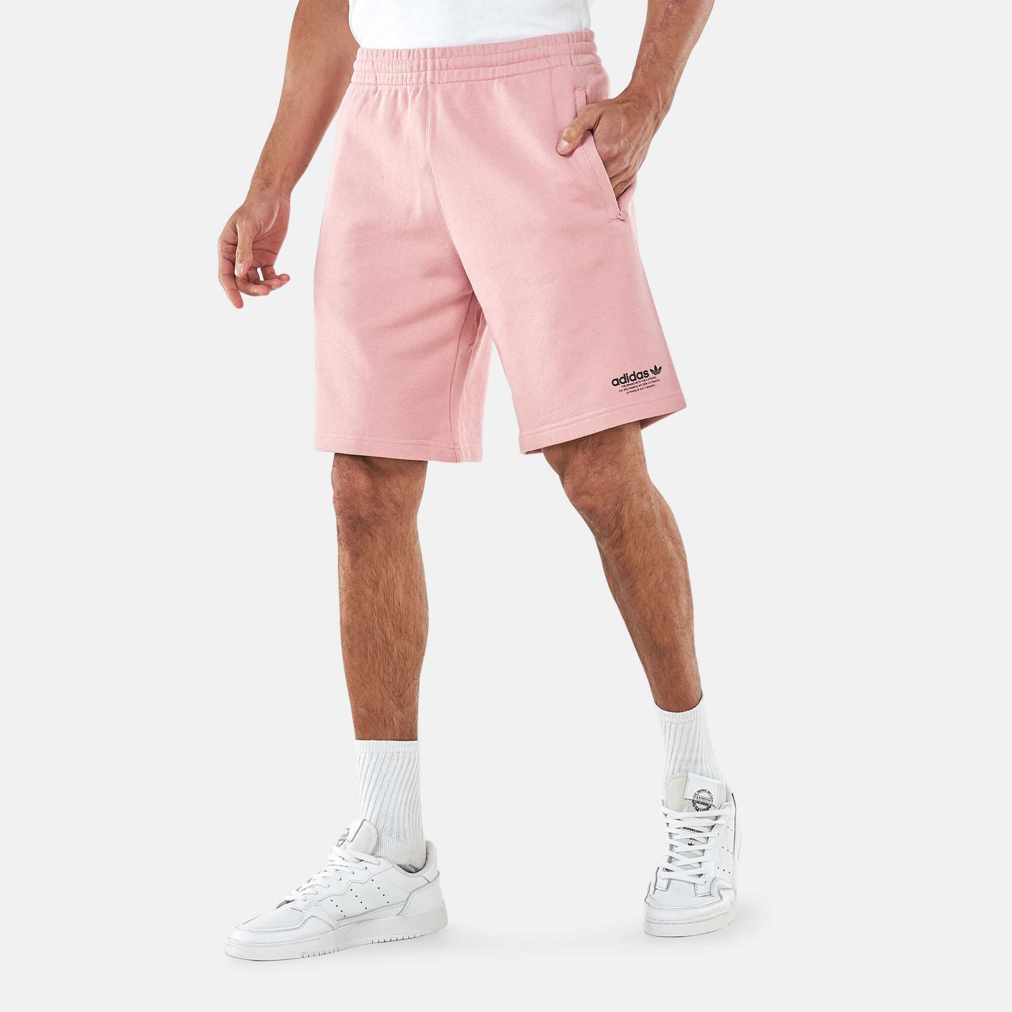 Mens pink adidas shorts hot sale