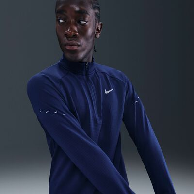 Nike Men's Stride Therma-FIT Winterized Running Top Blue