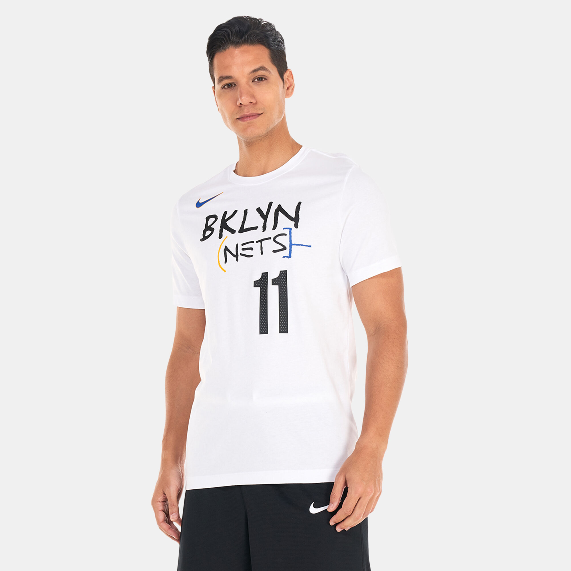 Men s Brooklyn Nets City Edition NBA T Shirt White Nike in Kuwait SSS