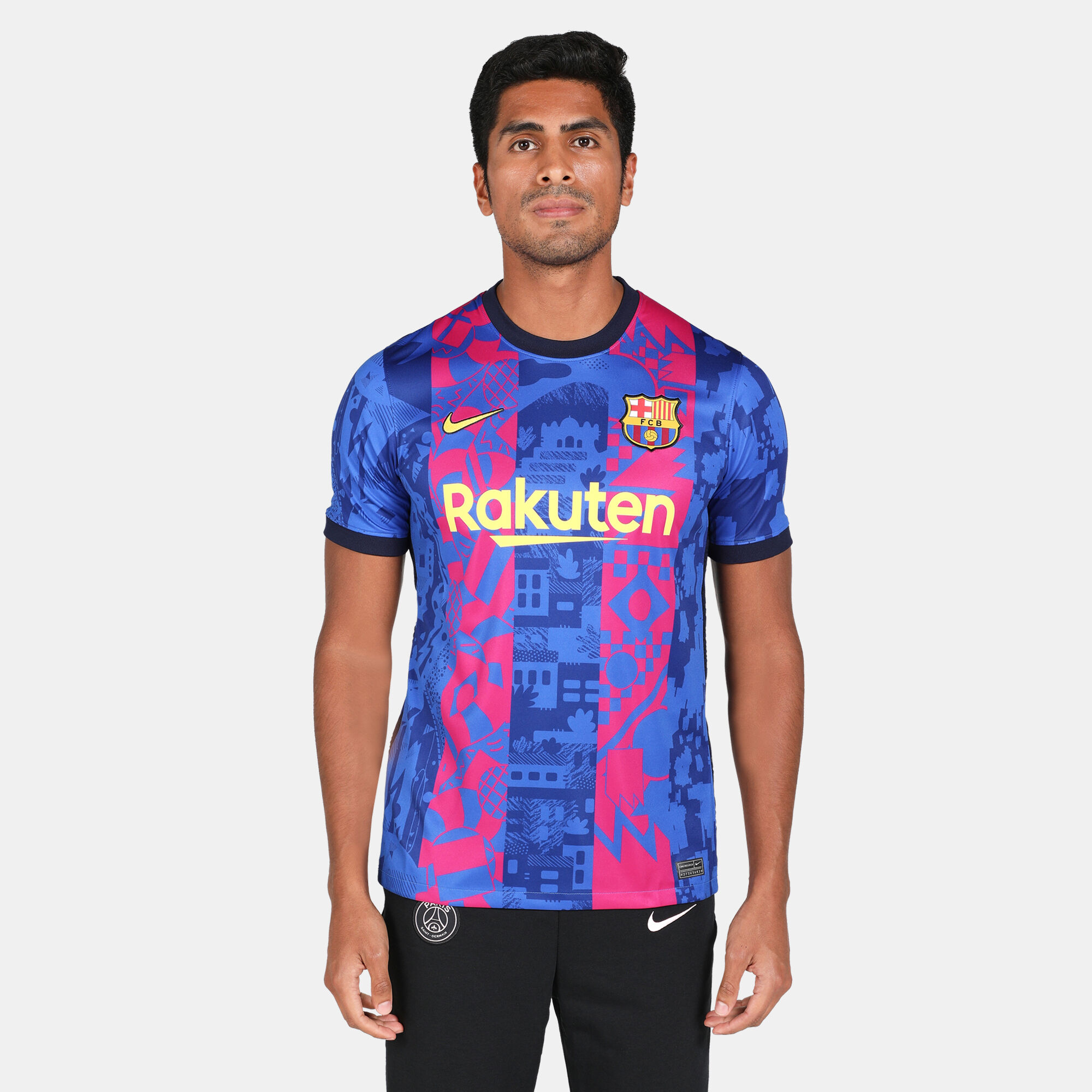Men s Dri FIT F.C. Barcelona Stadium Third Jersey 2021 22