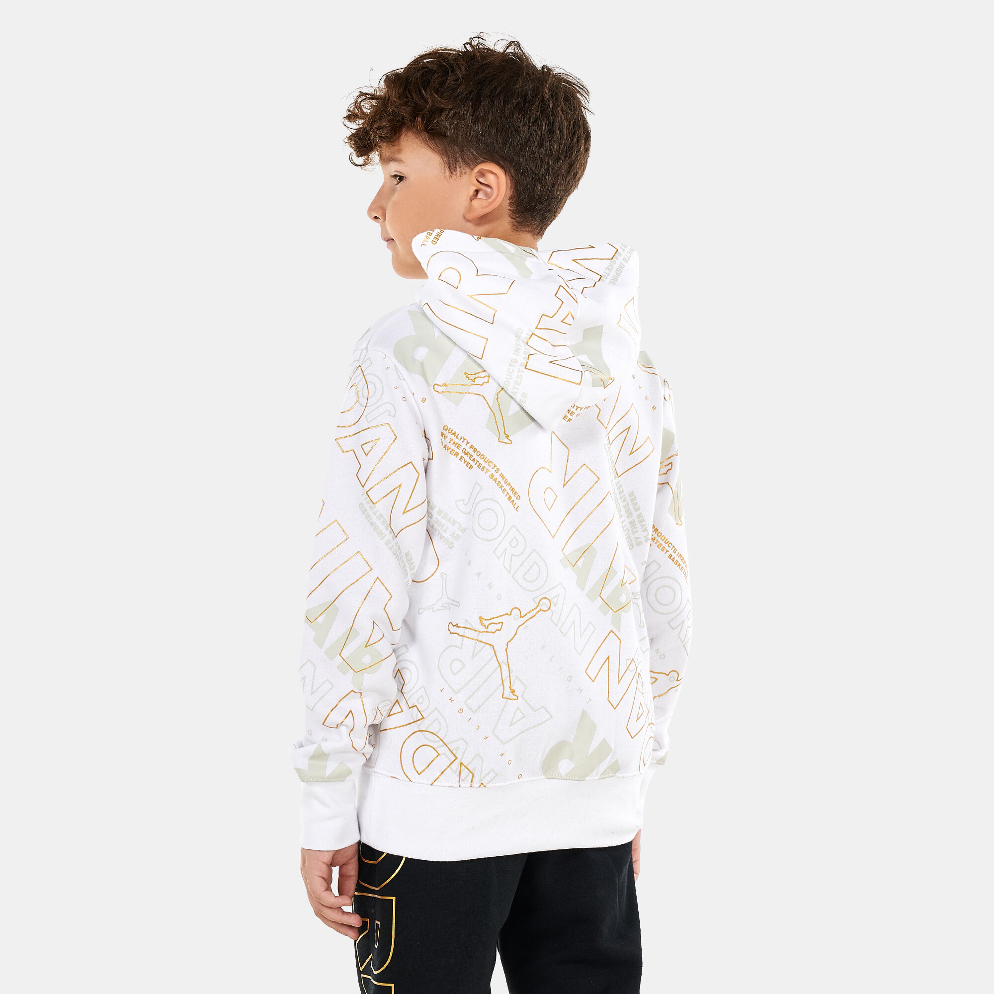 White and gold outlet kwd hoodie