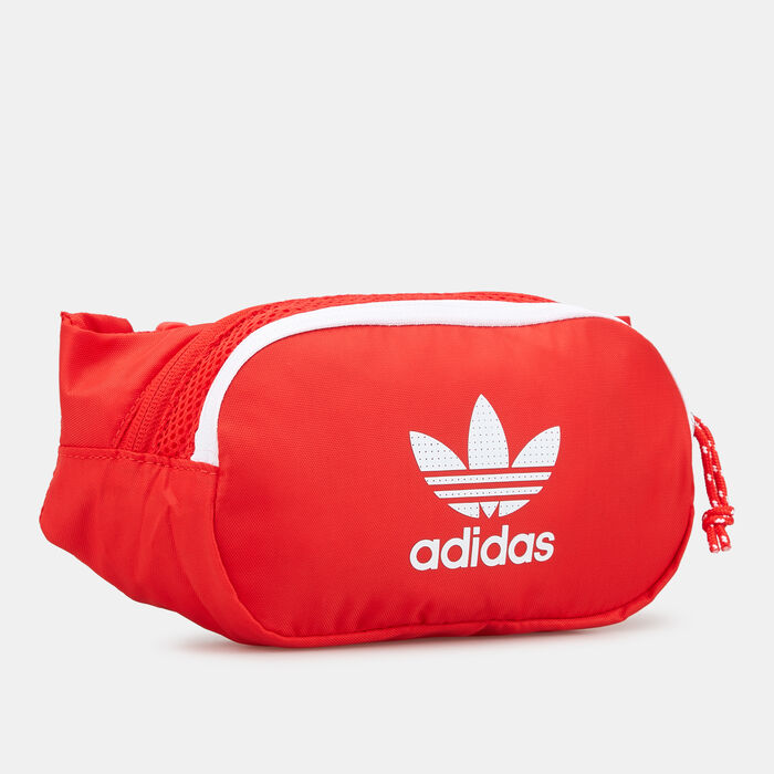 adidas Originals Adicolor Classic Waist Bag Red image number 2
