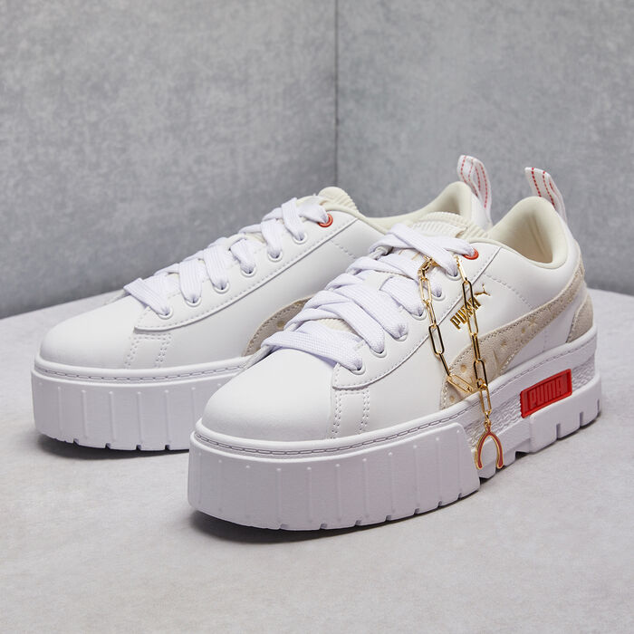 PUMA Women's Mayze Lucky Charm Shoe White image number 2