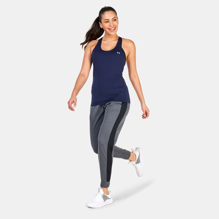 Under Armour Women's HeatGear® Armour Racer Training Tank Top Blue image number 2