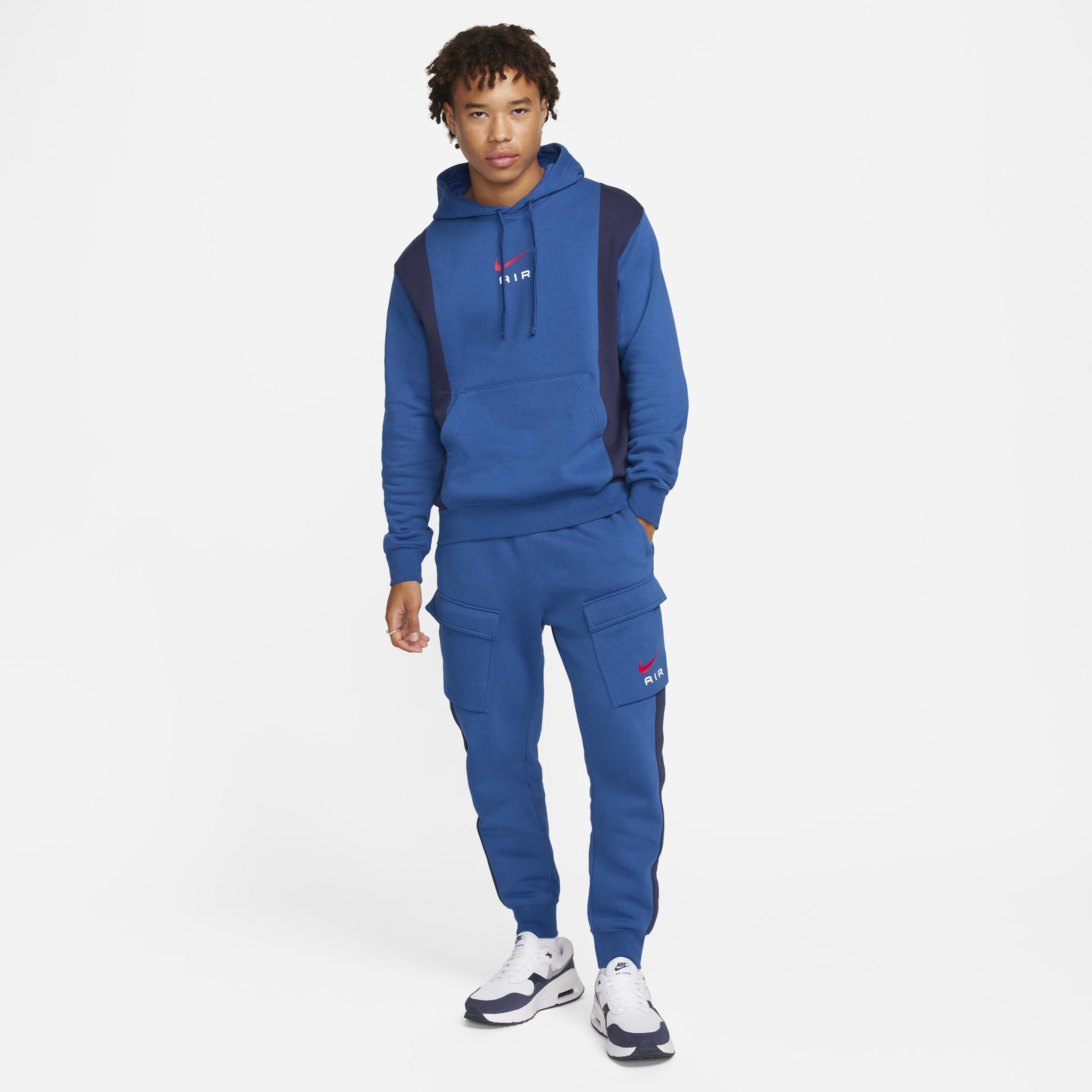 Nike air fleece over the hood deals