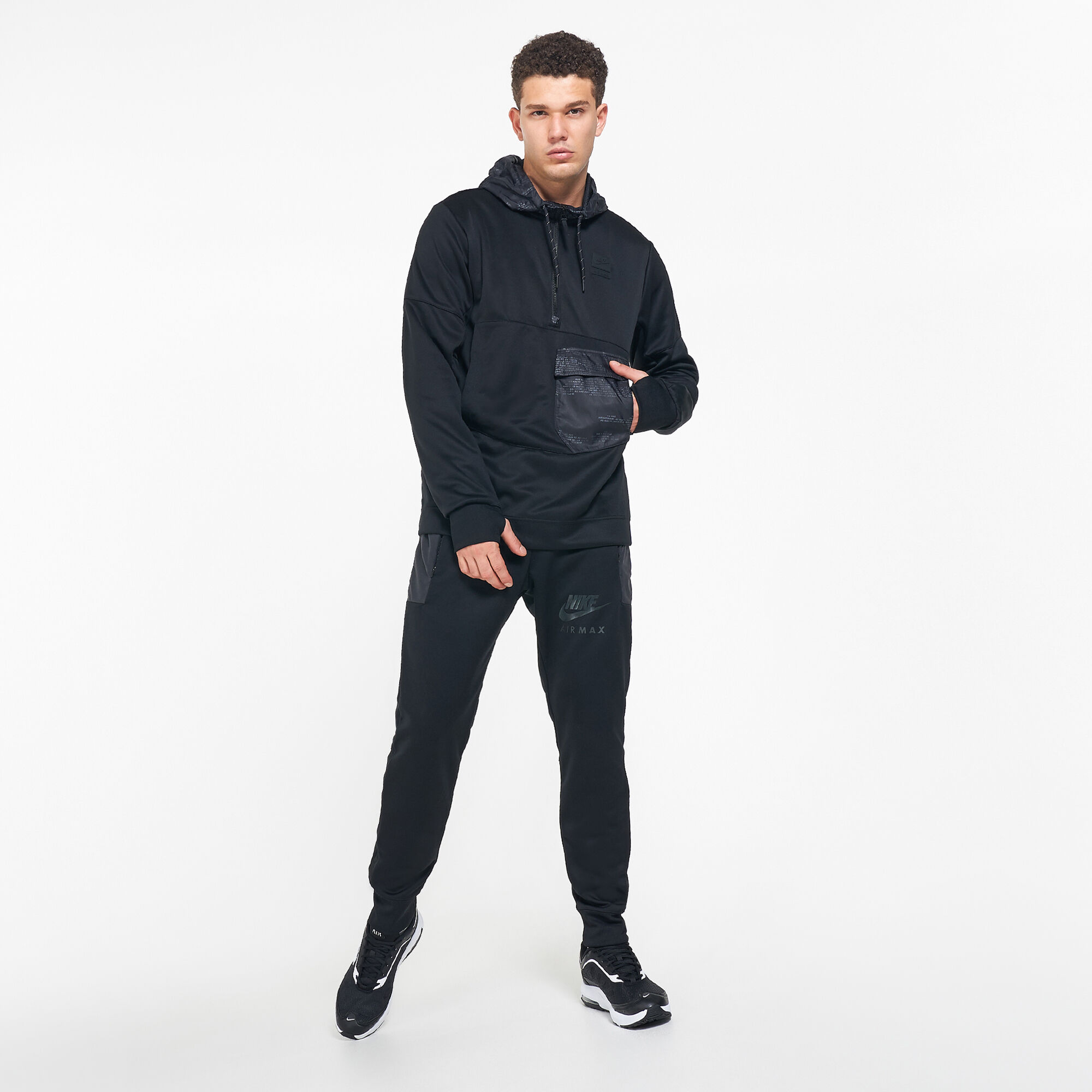 Nike air hotsell half zip hoodie