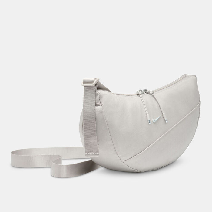 Nike Men's Aura Crescent Crossbody Bag Grey image number 2