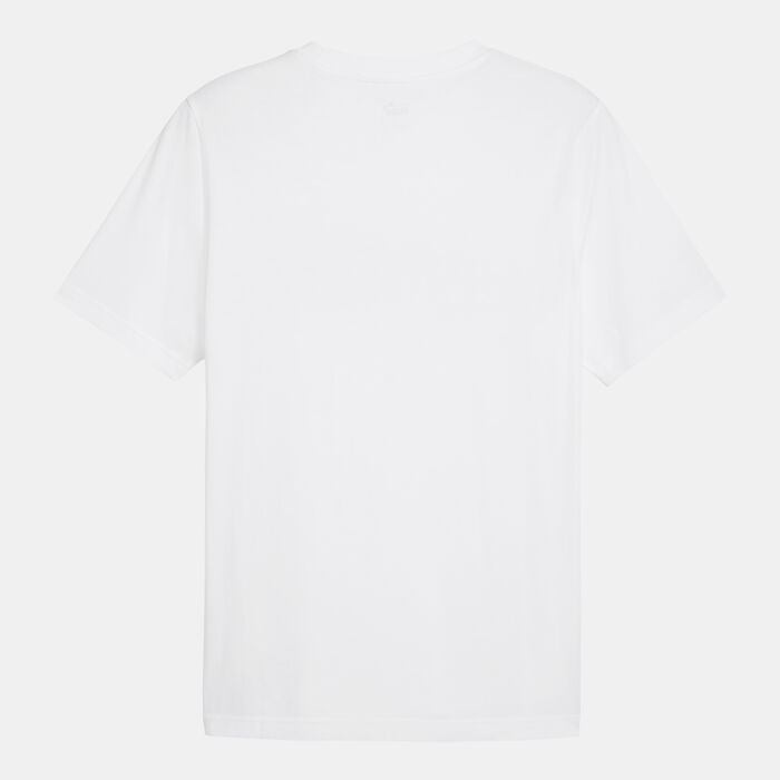 PUMA Men's Graphics Sneaker T-Shirt White image number 1