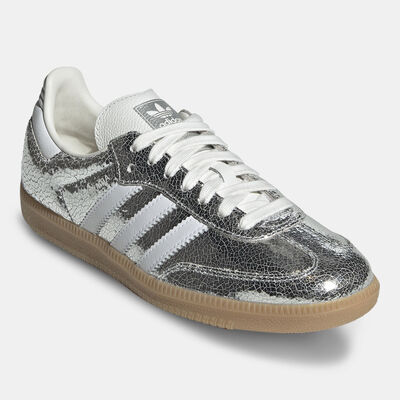 adidas Women's Samba OG Shoes Silver