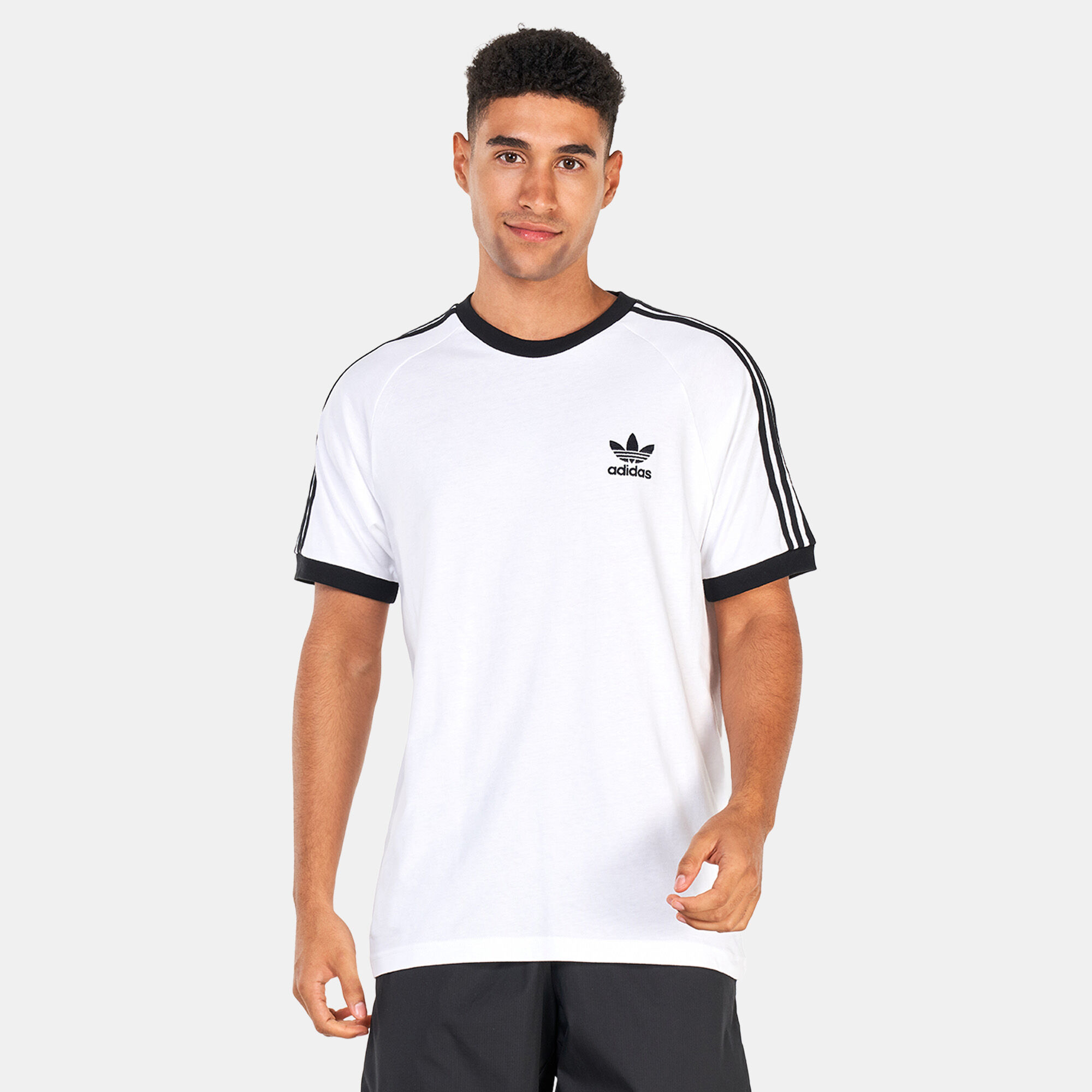 Adidas the brand with the 3 deals stripes shirt