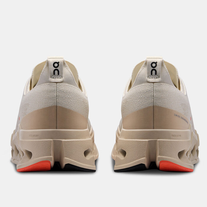 On Men's Cloudsurfer Max Running Shoes White image number 5