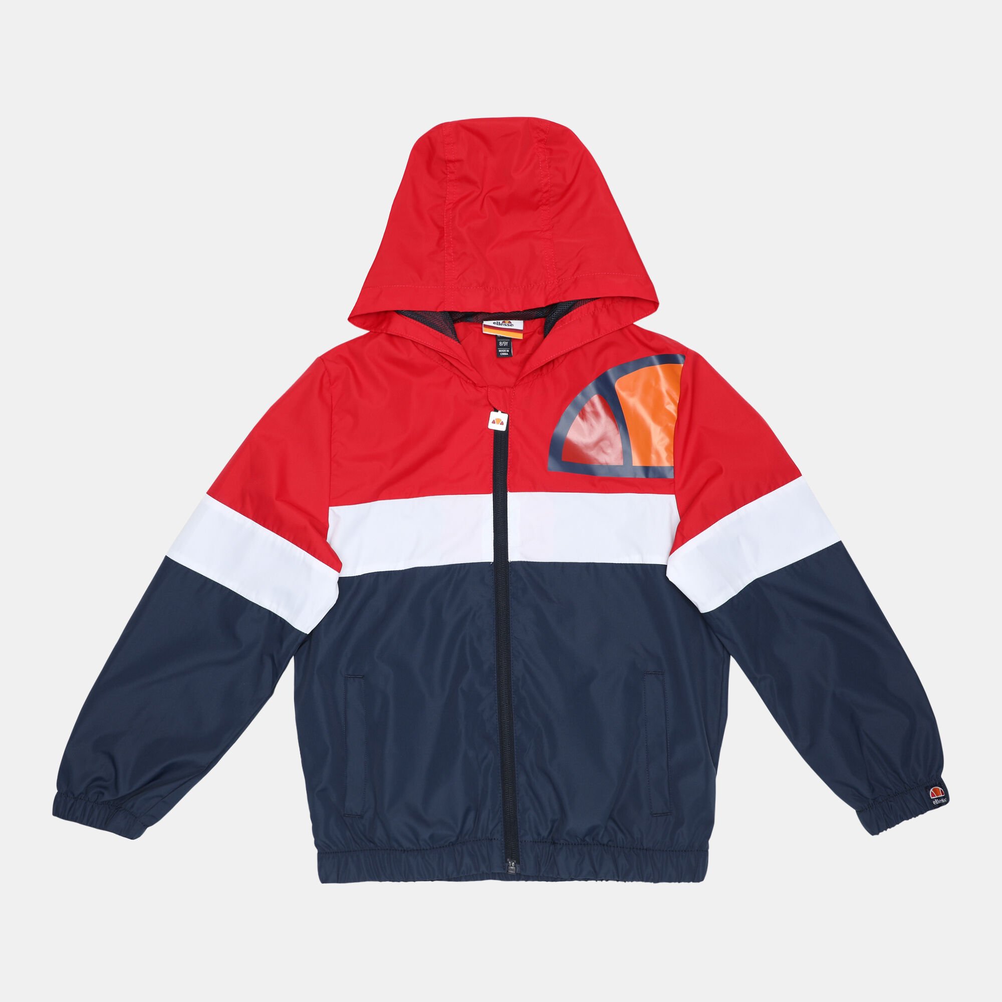 Buy ellesse Kids Jirios Hooded Track Jacket Red in Kuwait SSS