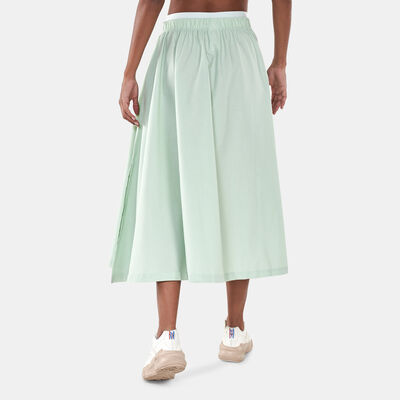 Reebok Women's Classics Long Skirt Green