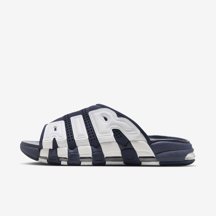 Nike Men's Air More Uptempo Slides Blue image number 1