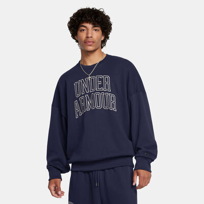 Under Armour Men's Icon Terry Sweatshirt Blue