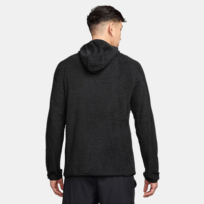 Nike Men's Trail Dri-FIT Fleece Running Jacket Black