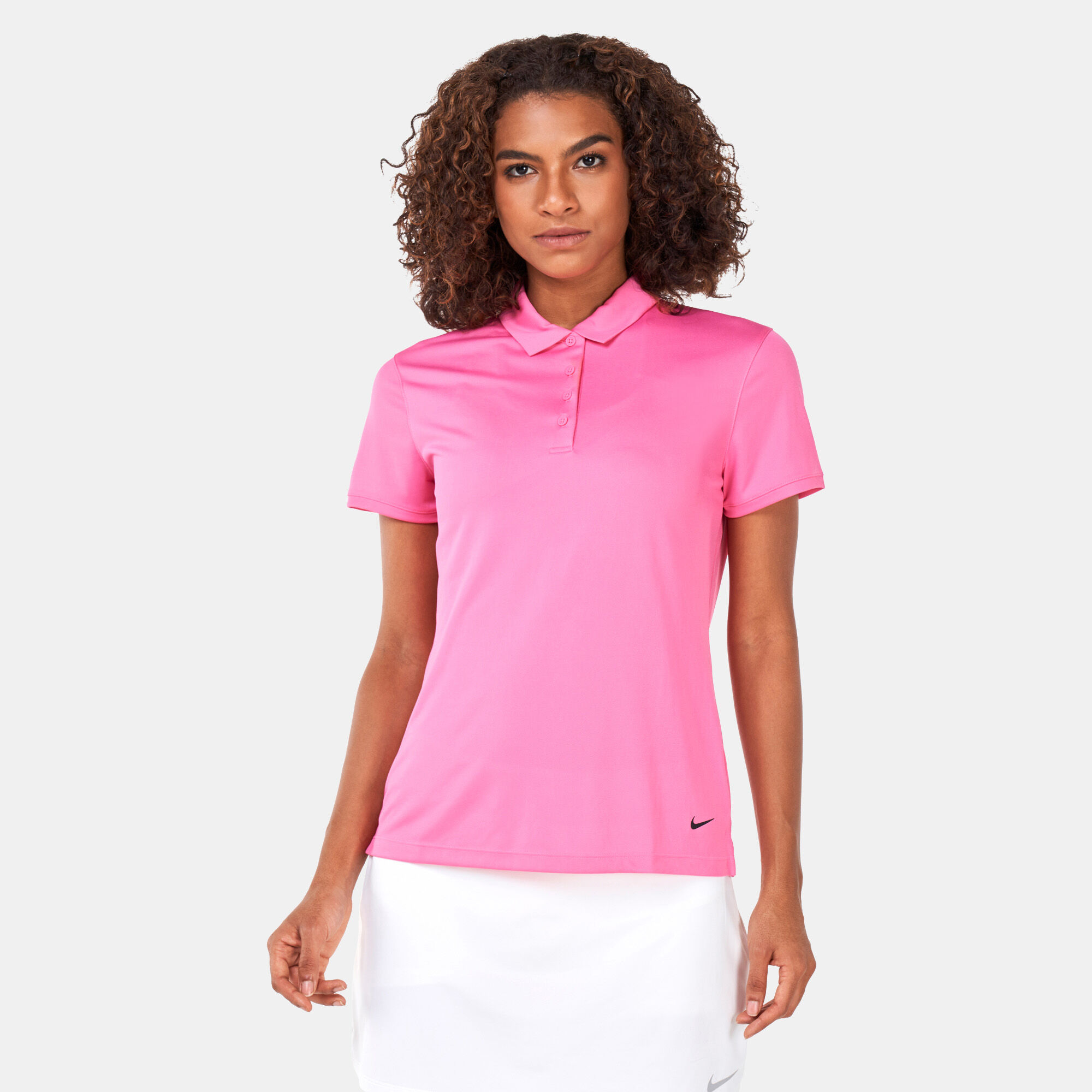 Womens nike polo dri fit online