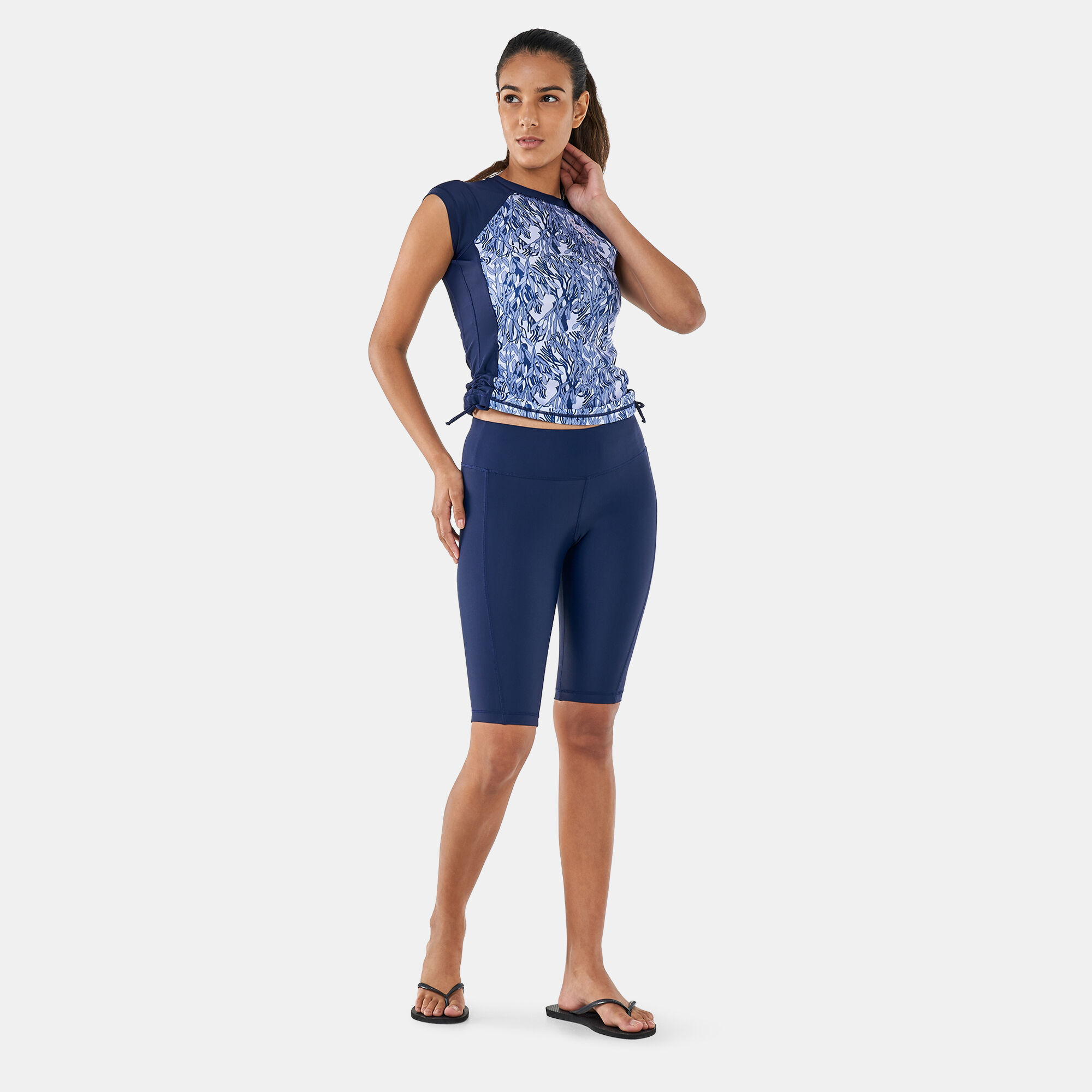 Long swimming online shorts for ladies
