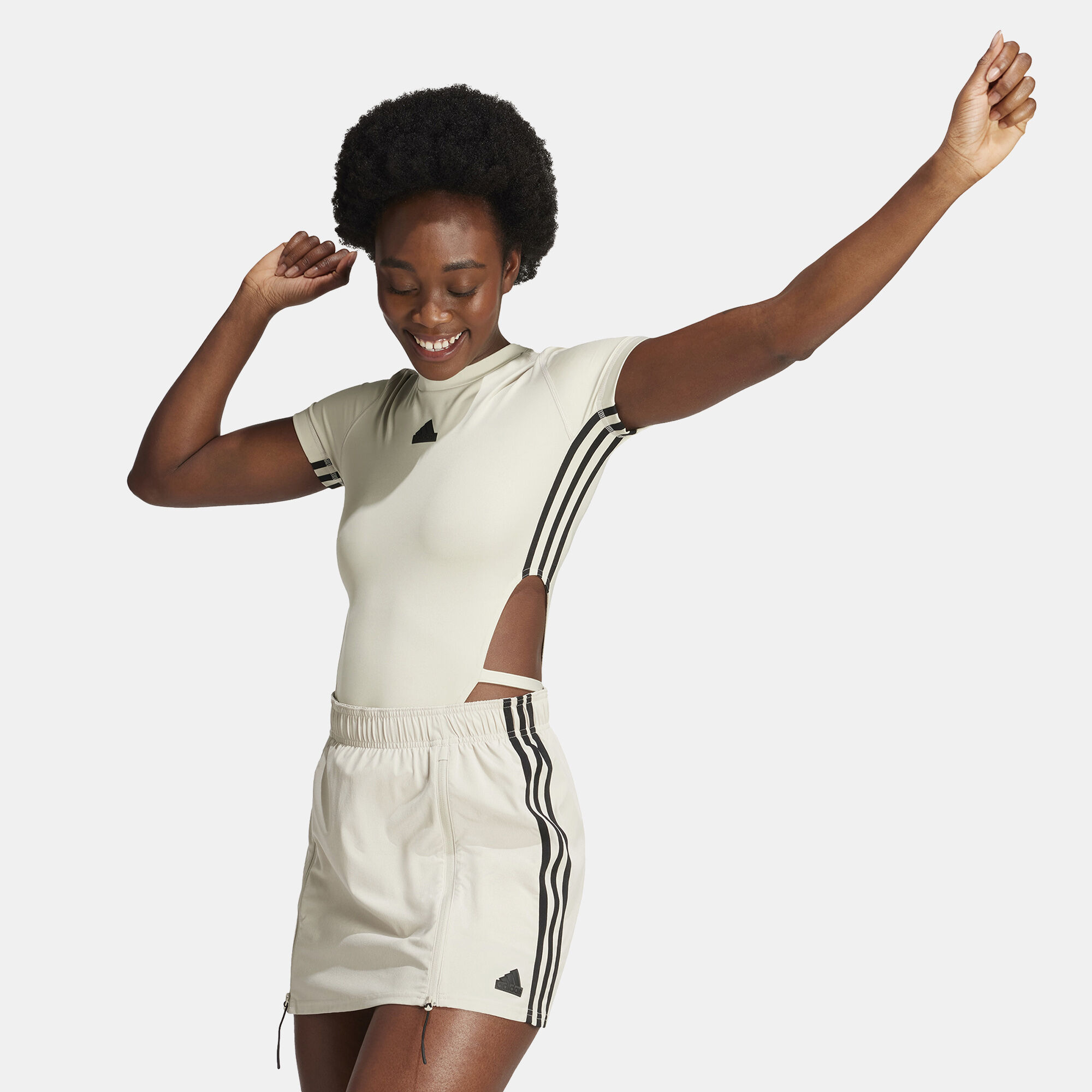 Adidas bodysuit shorts hot sale