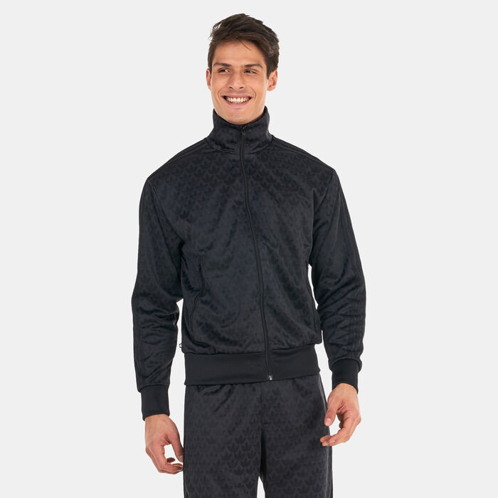 adidas Originals Men's Graphics Monogram Track Jacket Black image number 0