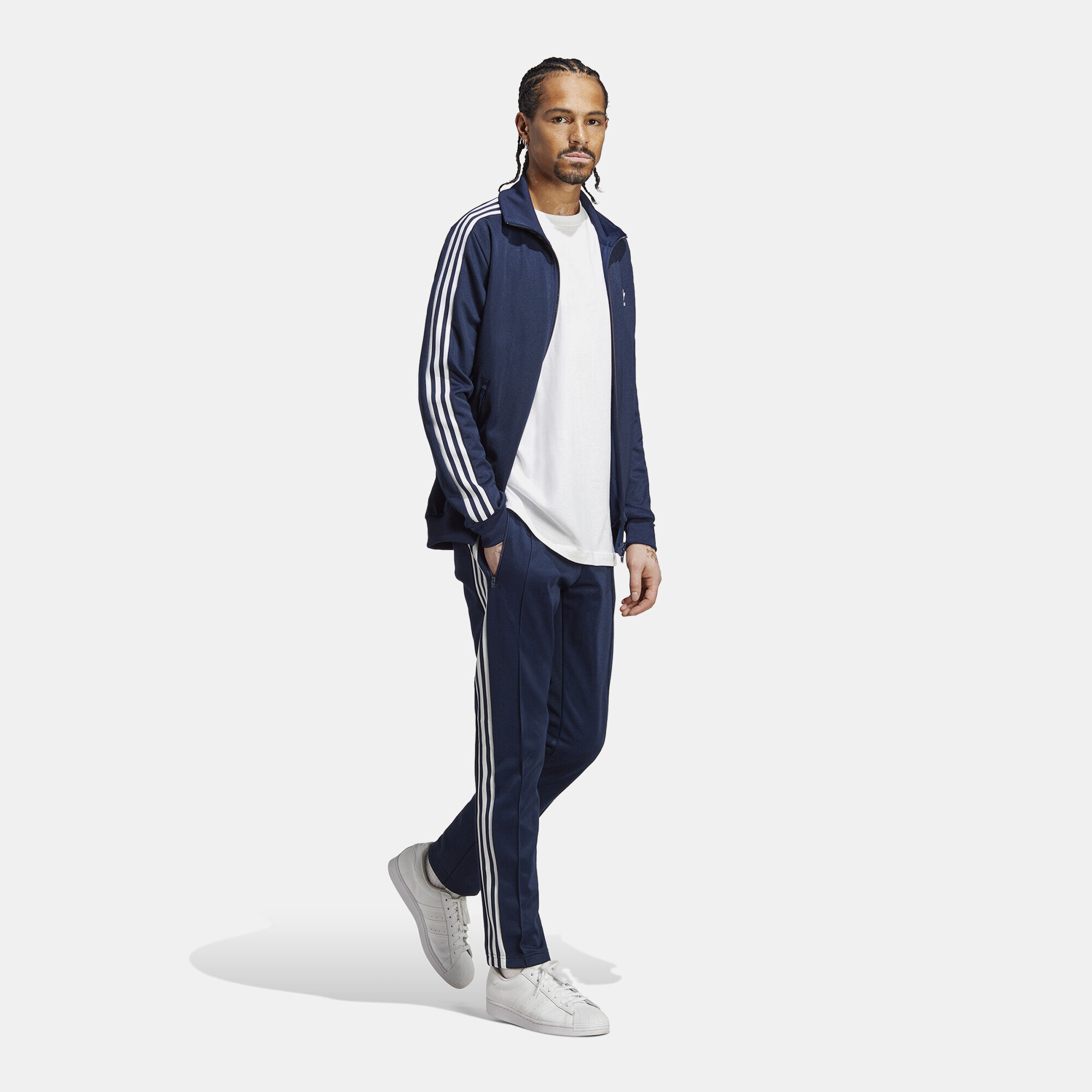 Men s Adicolor Classics Beckenbauer Track Pants Blue adidas Originals in Kuwait SSS