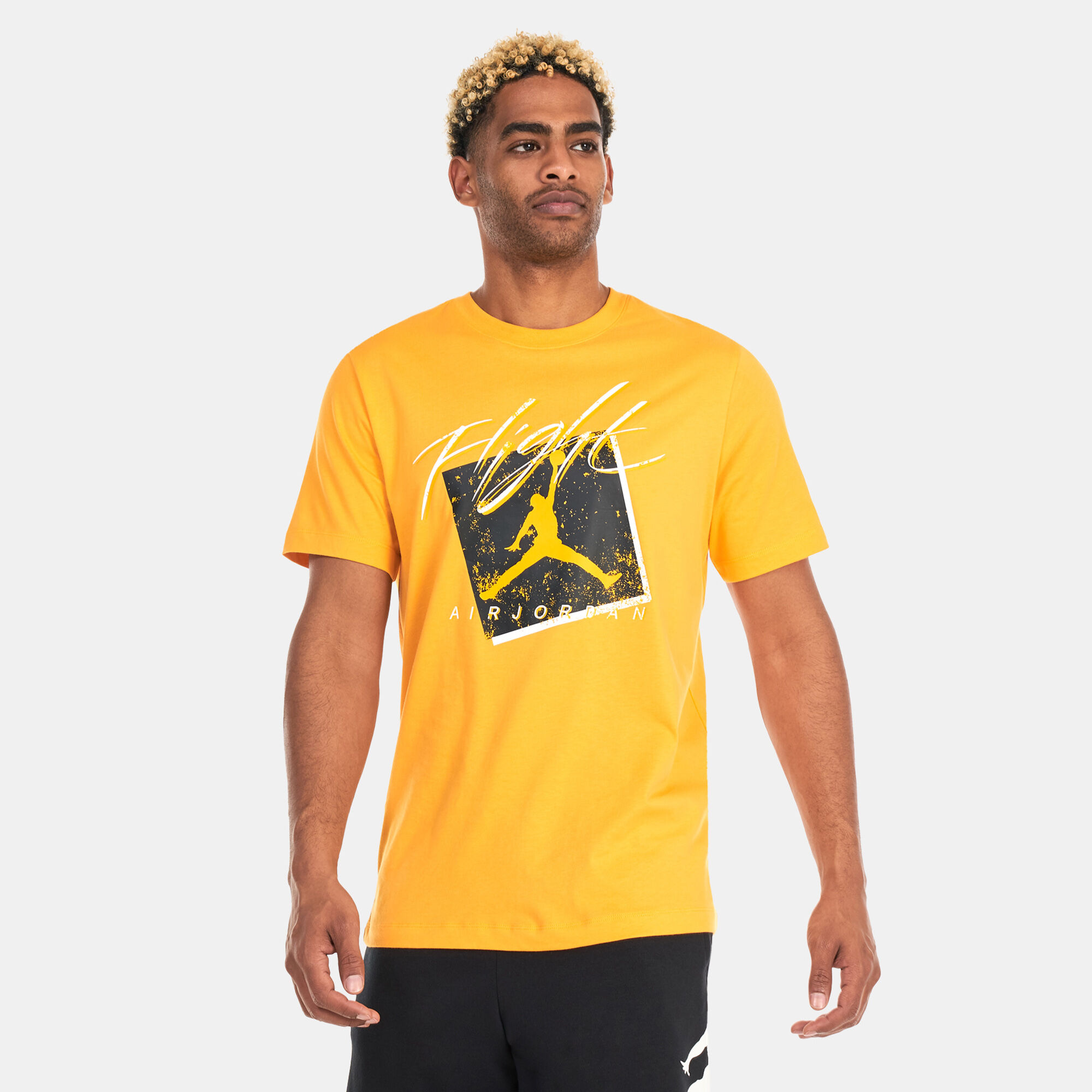 Men s Graphic T Shirt Orange Jordan in Kuwait SSS