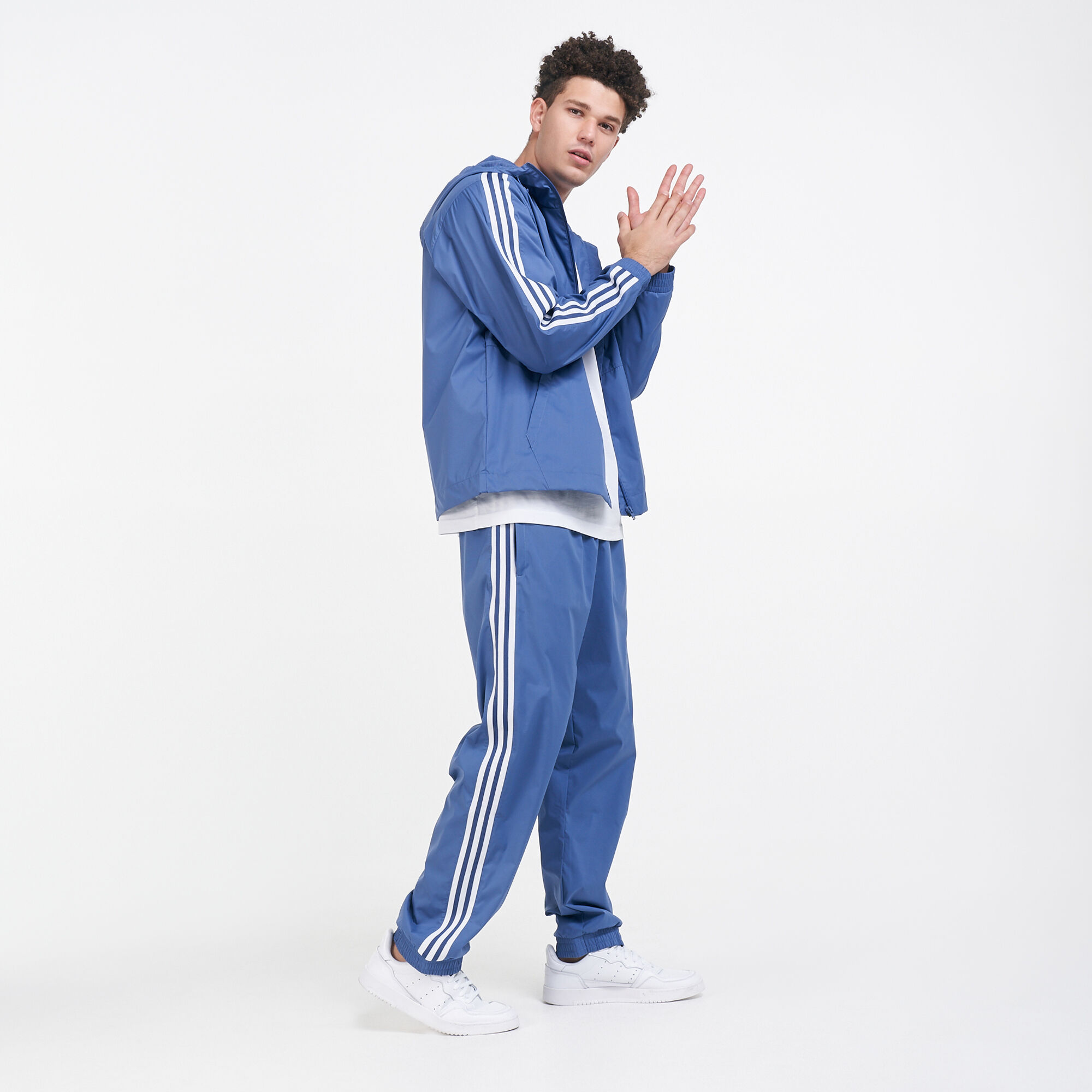 Men s Adicolor 3D Trefoil 3 Stripes Track Pants