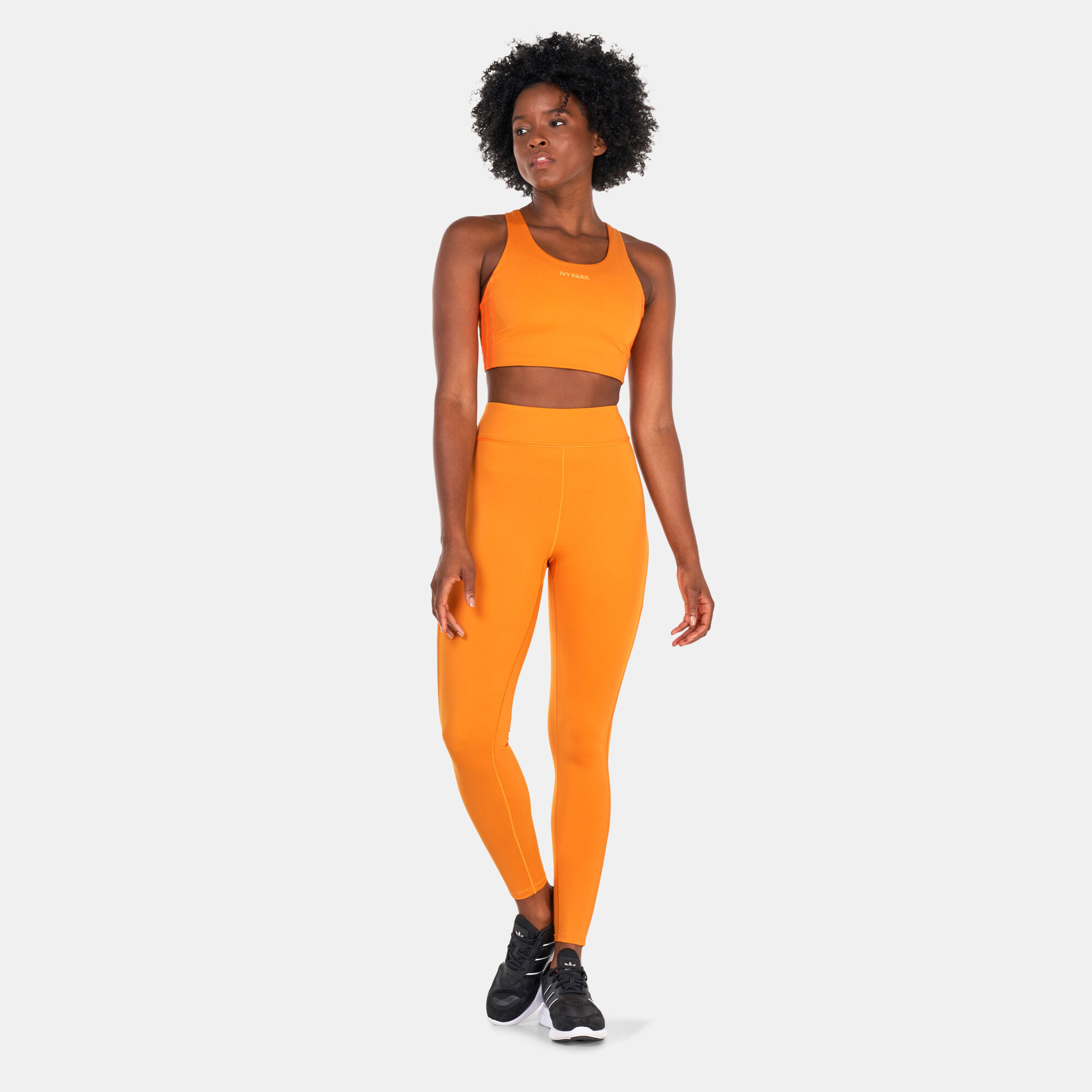 Adidas leggings orange hot sale