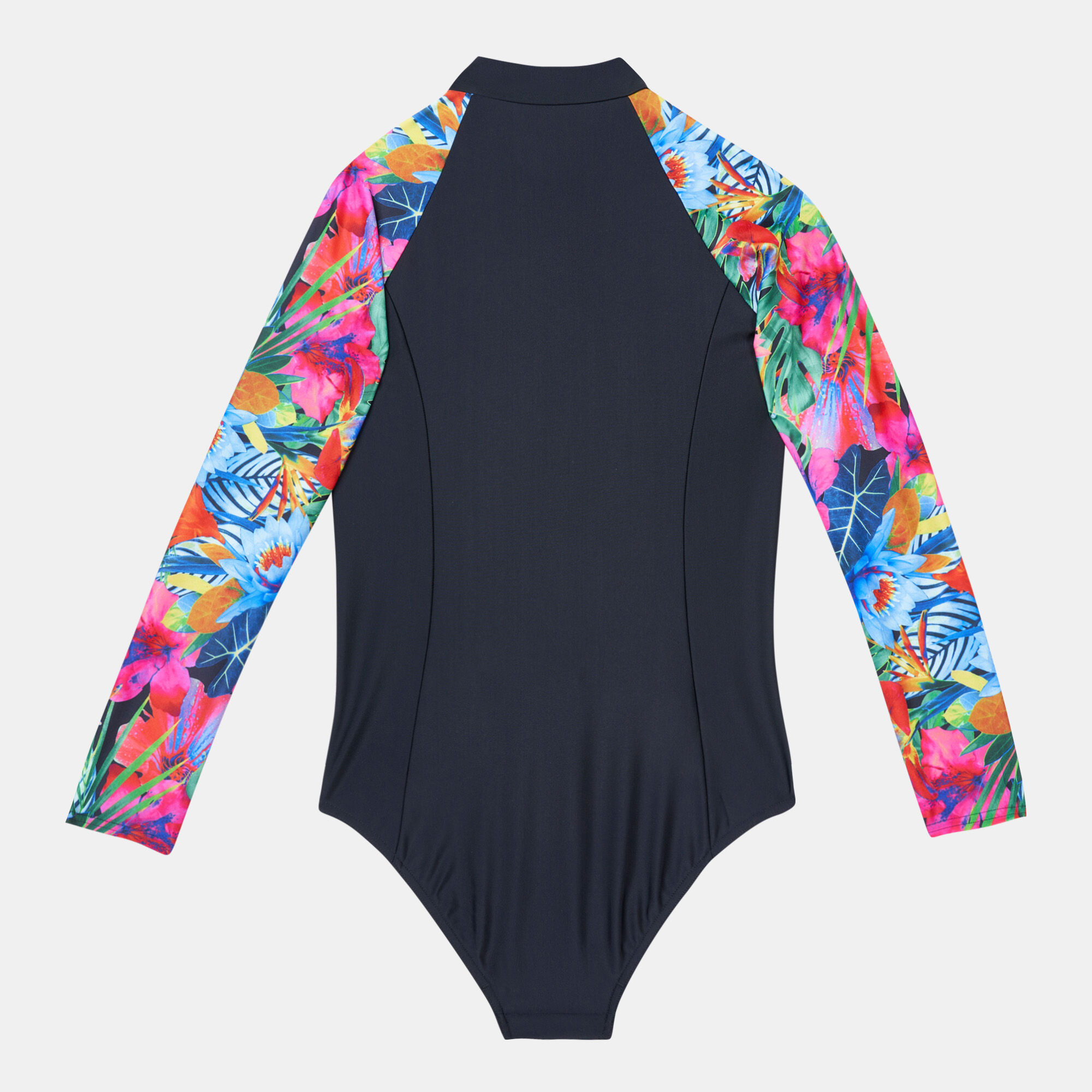 Kids Printed Long Sleeve Paddle Suit Black Speedo in Kuwait SSS