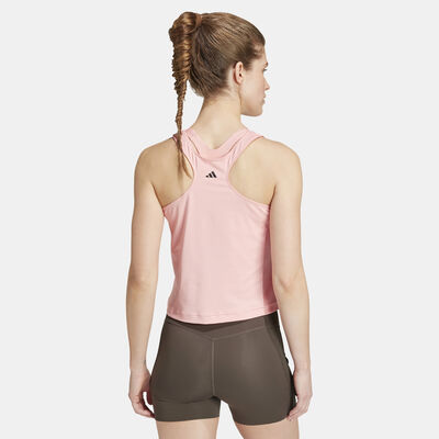 adidas Women's Power Reversible 3-Stripes Training Tank Top Pink