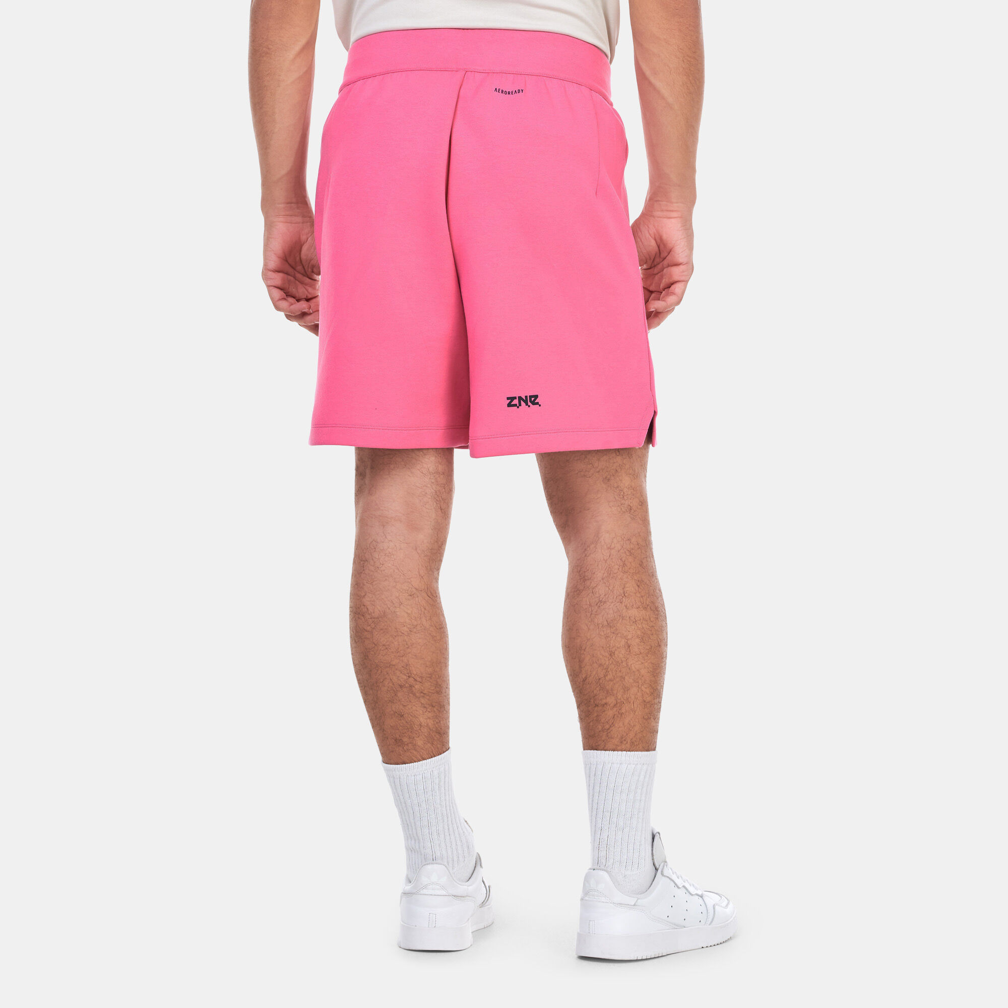 Adidas pink shorts mens on sale