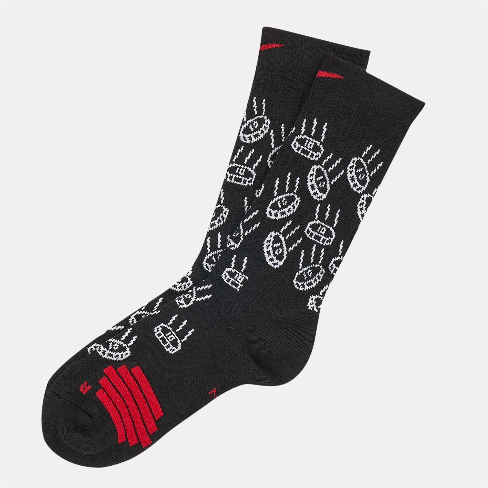 Graphic on sale basketball socks