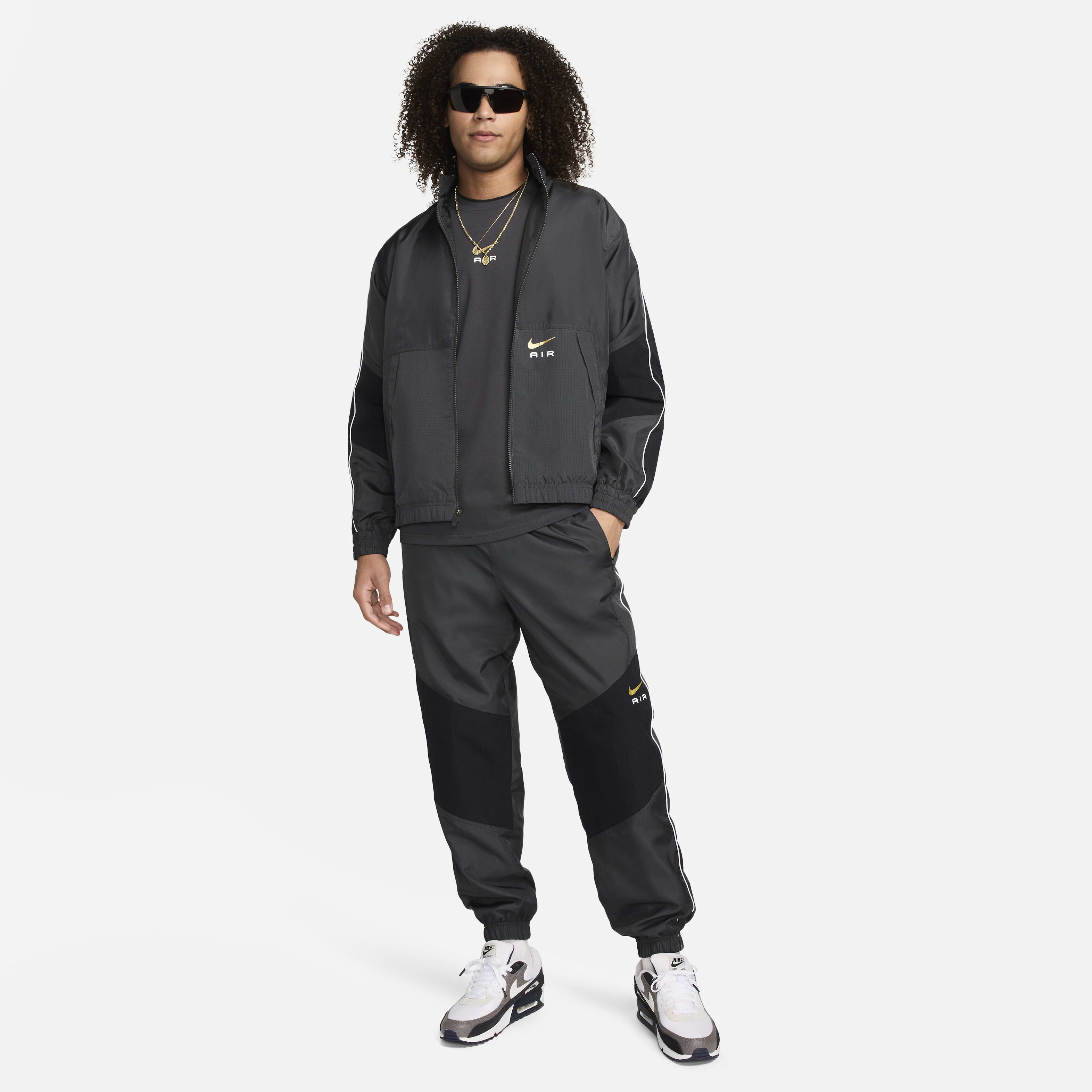 Men s Air Tracksuit Jacket Grey Nike in Kuwait SSS