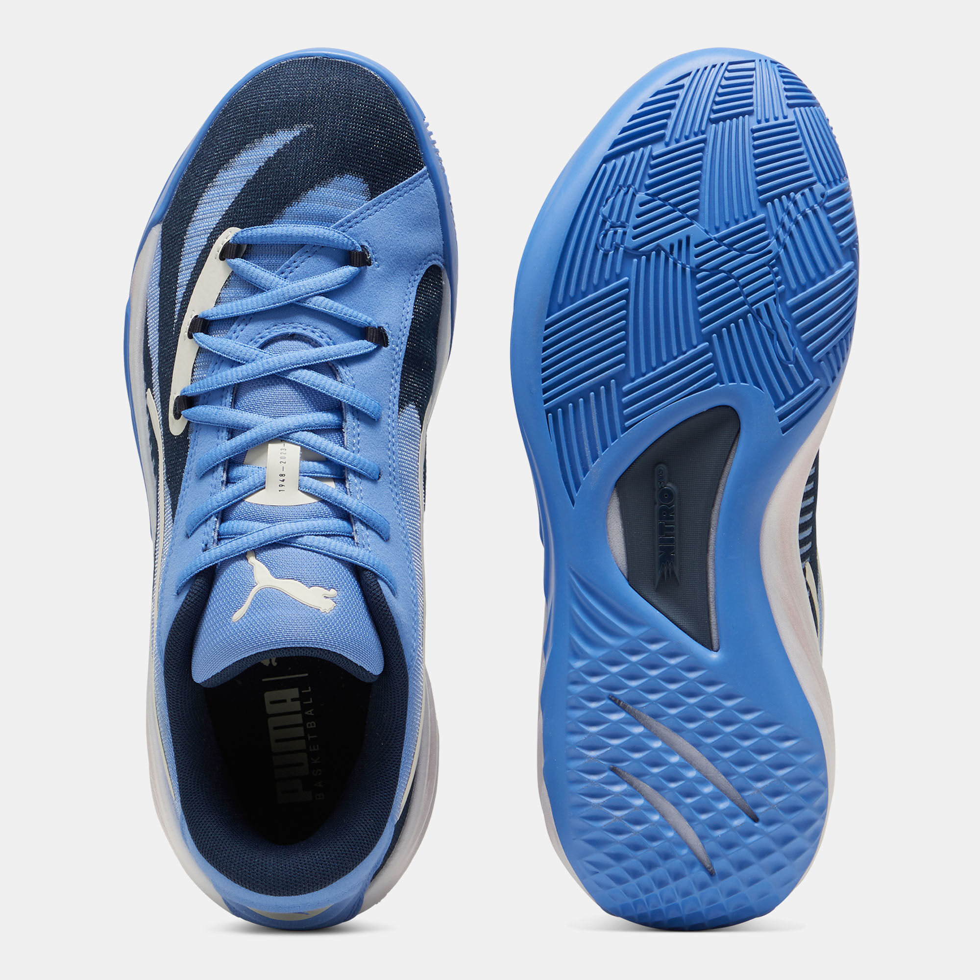 All blue pumas men's cheap