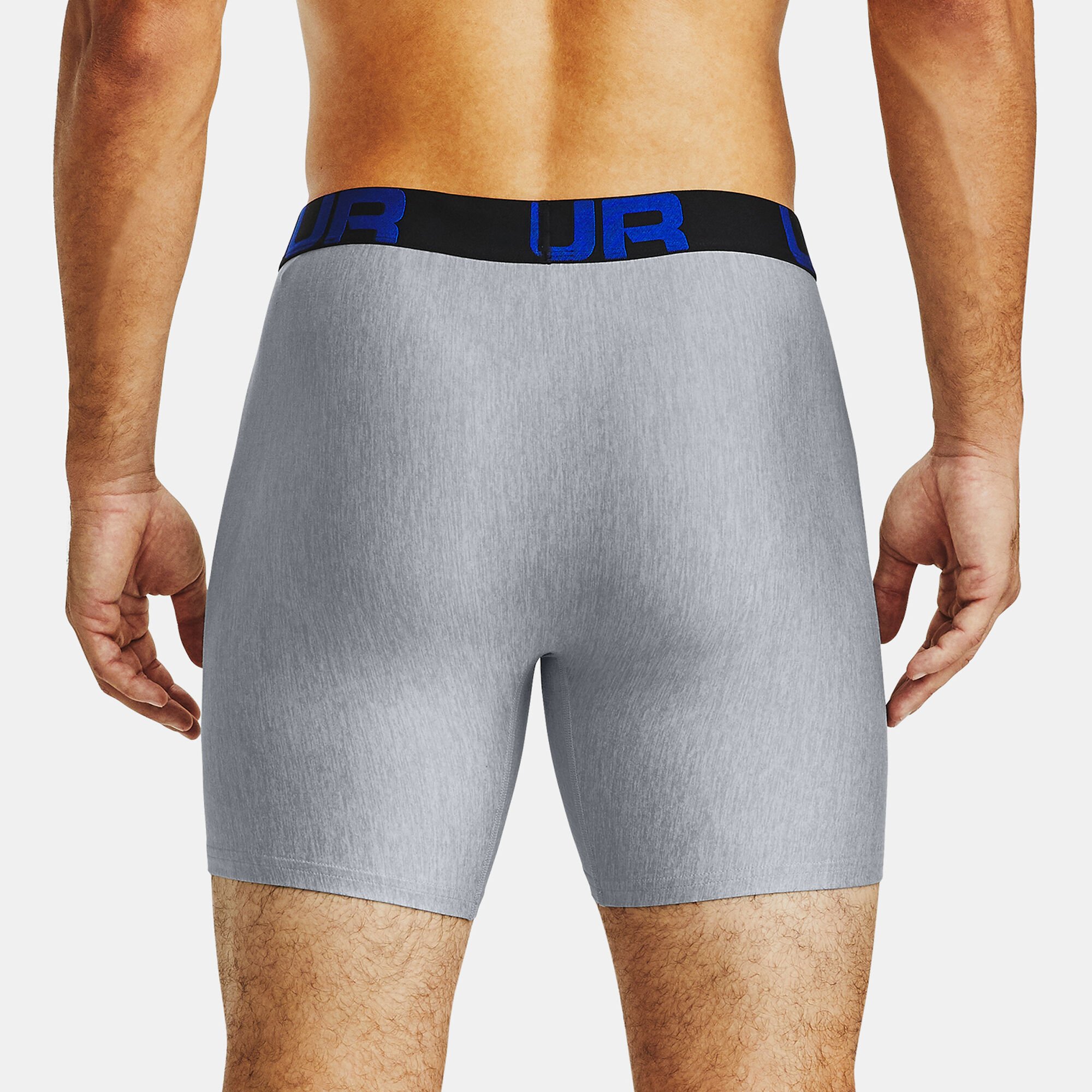 Men s UA Tech 6 inch Boxerjock 2 Pack Blue Under Armour in Kuwait SSS