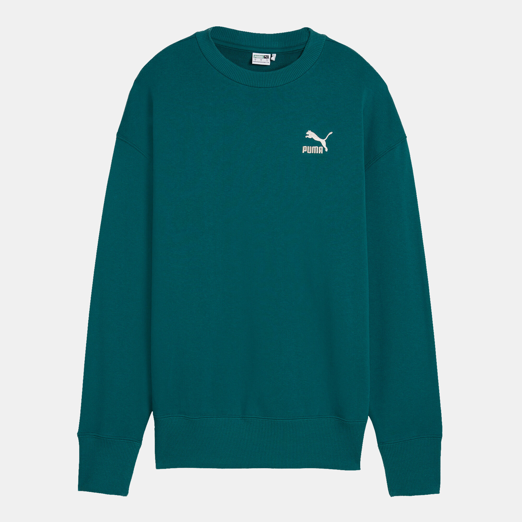 Green puma sweatshirt shop