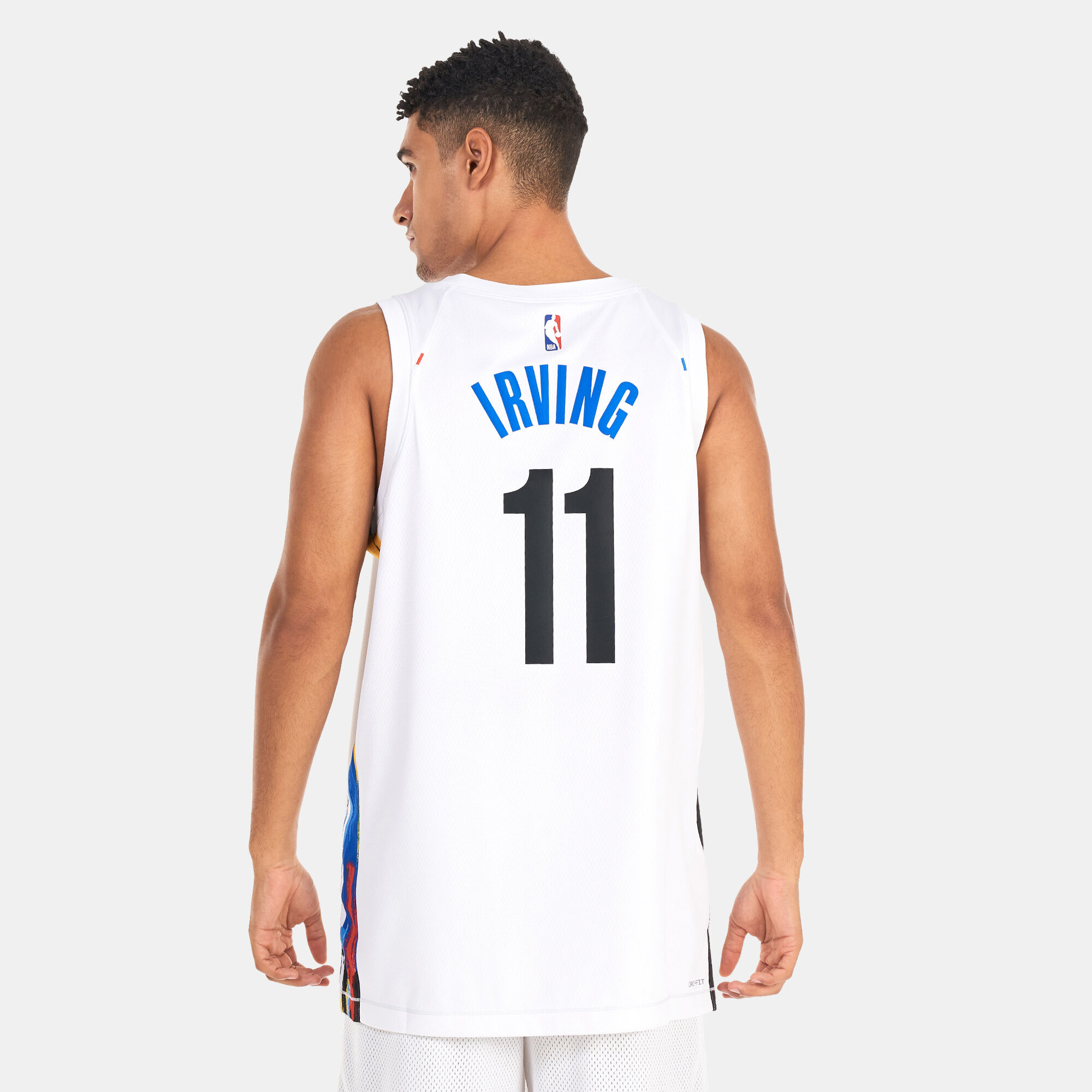 Men s Dri FIT NBA Swingman Kyrie Irving Brooklyn Nets City Edition Jersey