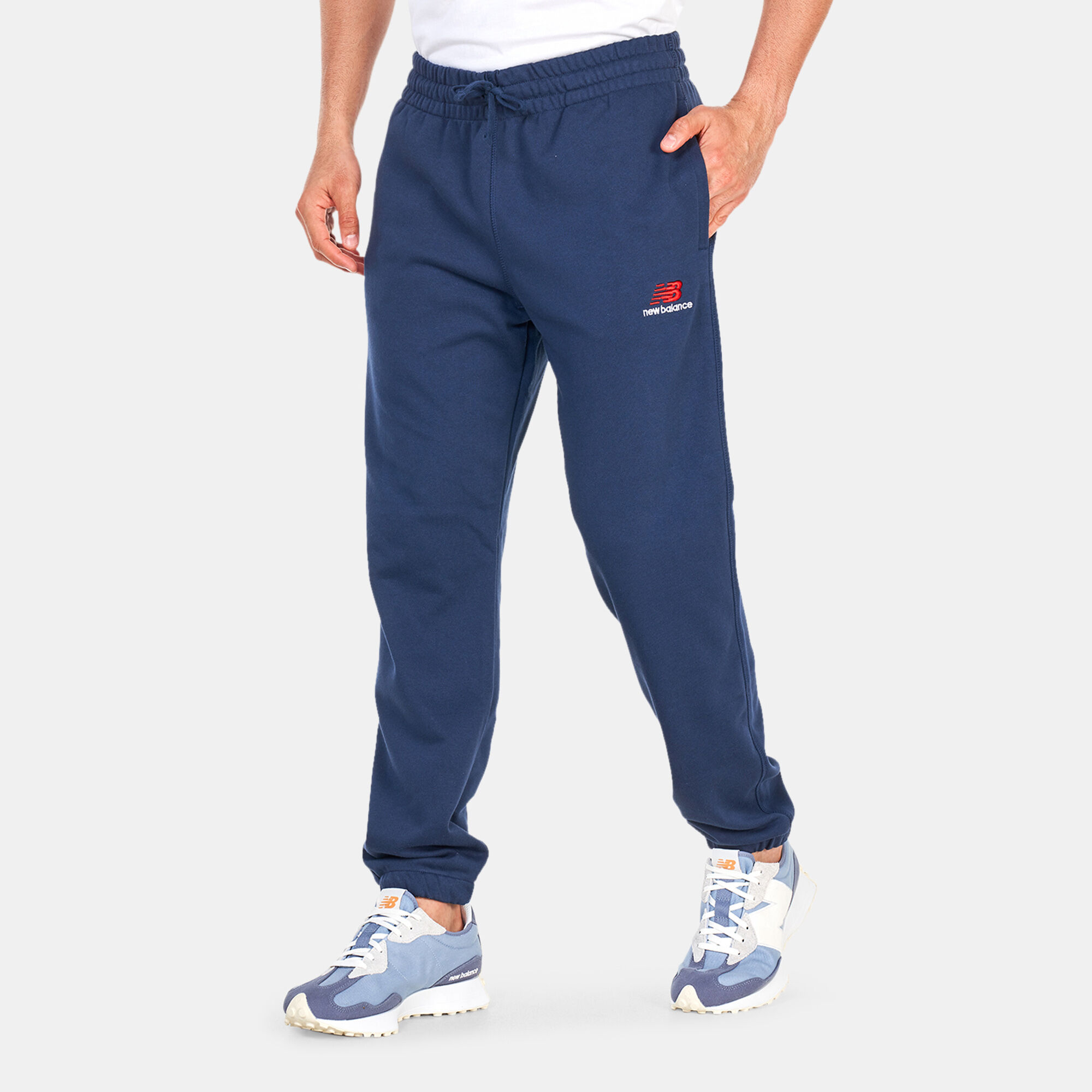 New balance sweatpants blue hotsell